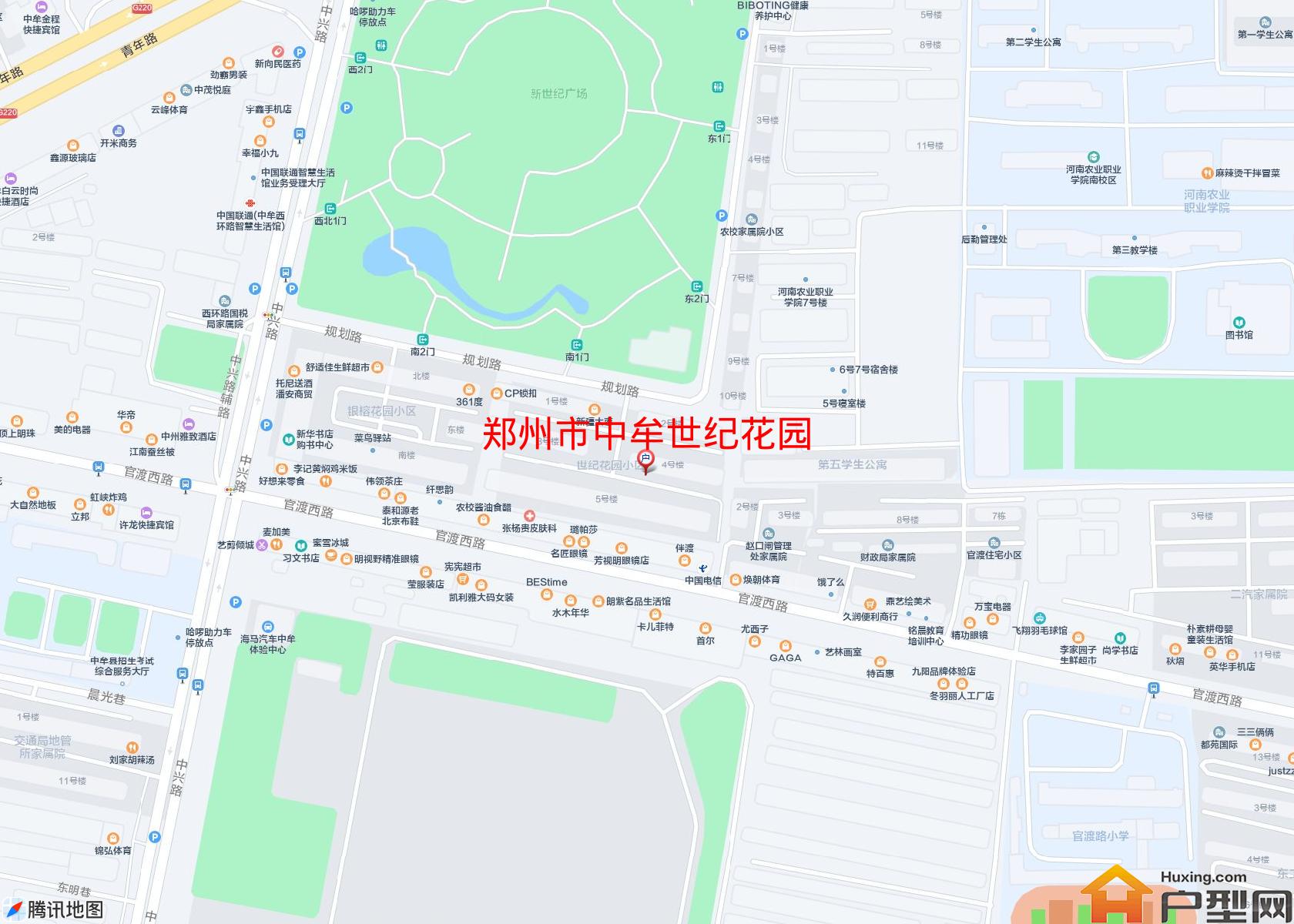 中牟世纪花园小区 - 户型网