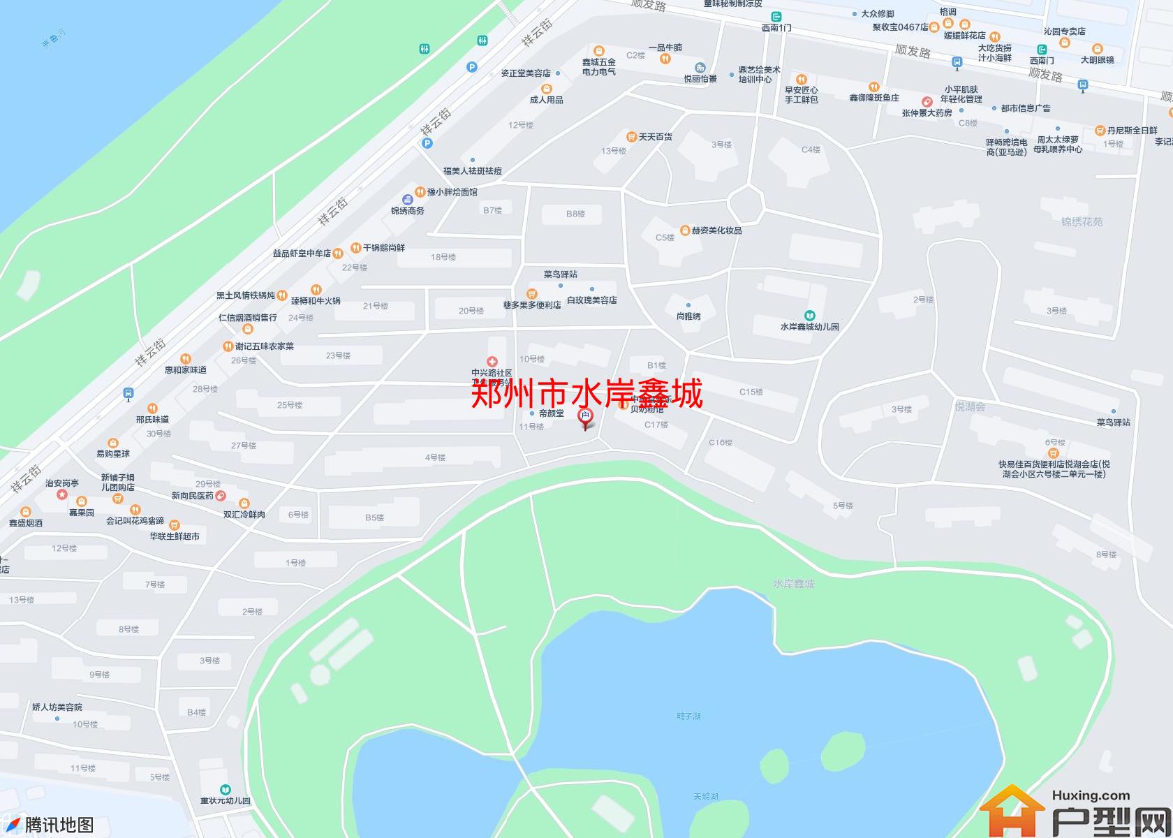 水岸鑫城小区 - 户型网
