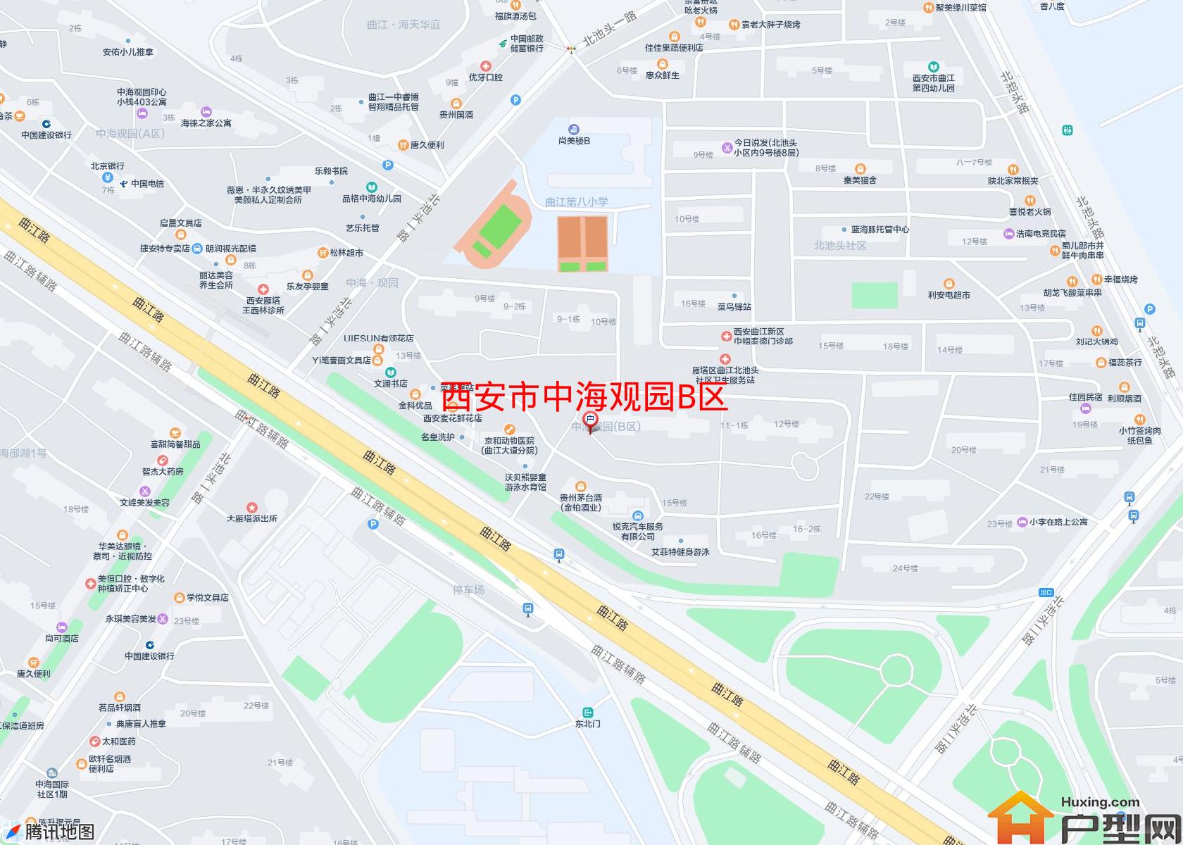 中海观园B区小区 - 户型网