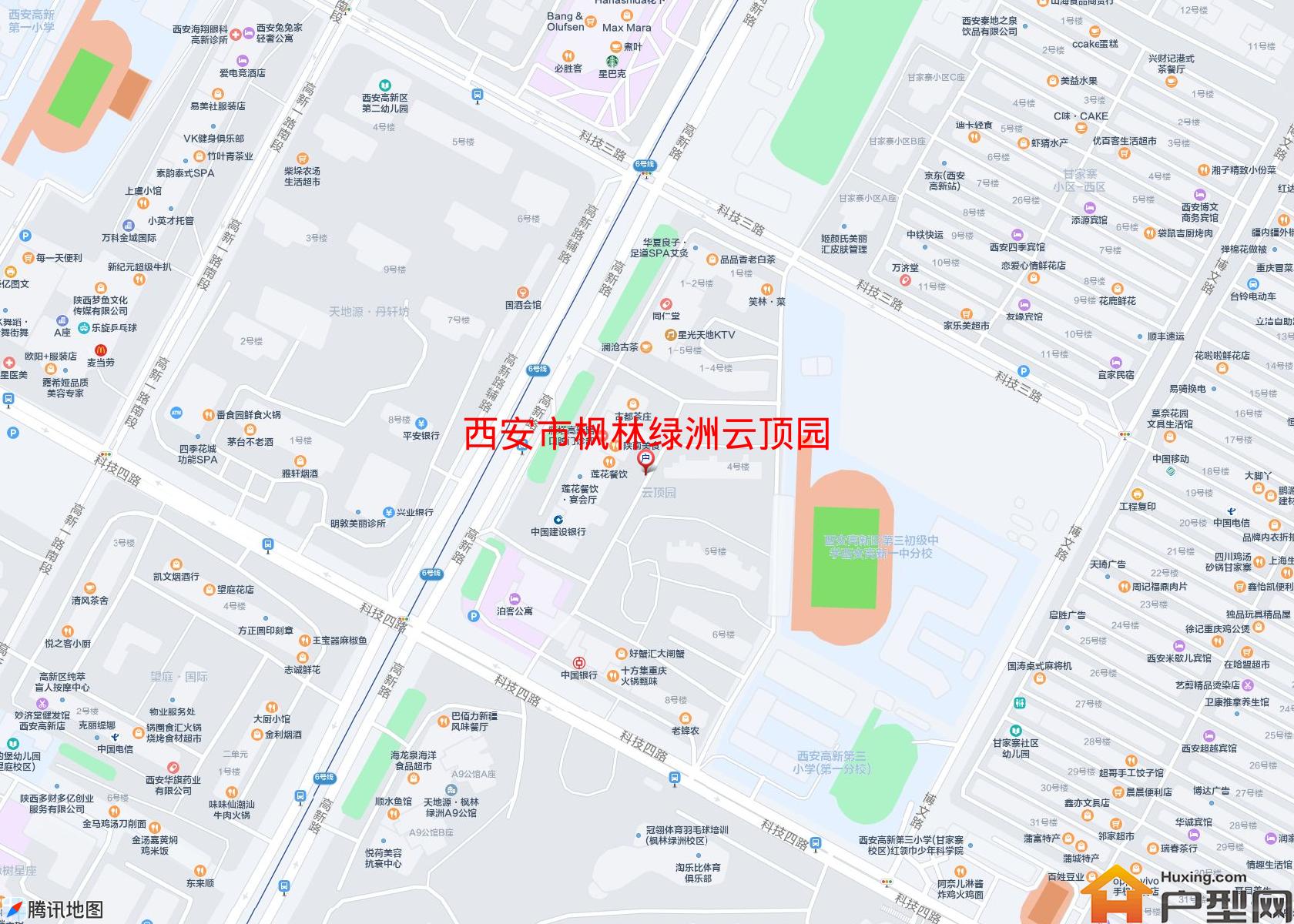 枫林绿洲云顶园小区 - 户型网