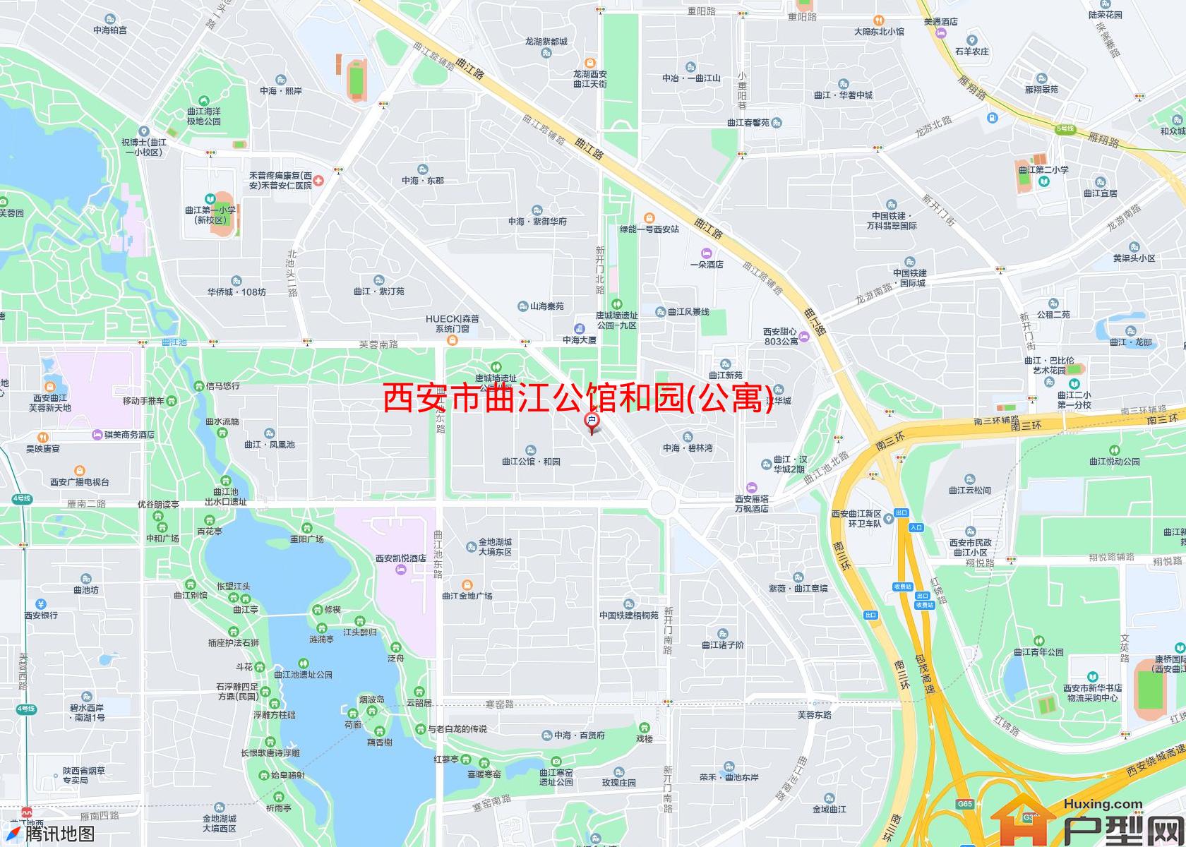 曲江公馆和园(公寓)小区 - 户型网 曲江公馆和园(公寓)小区 - 户型网