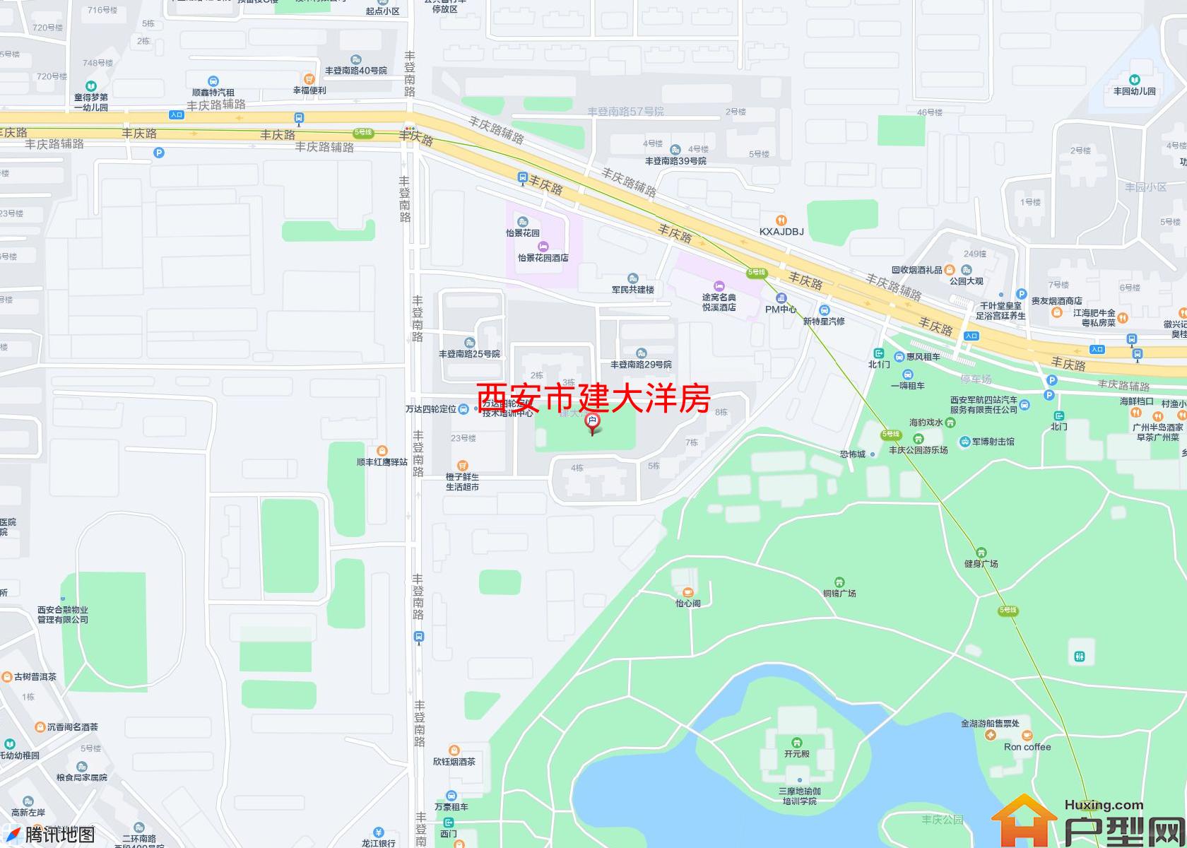 建大洋房小区 - 户型网