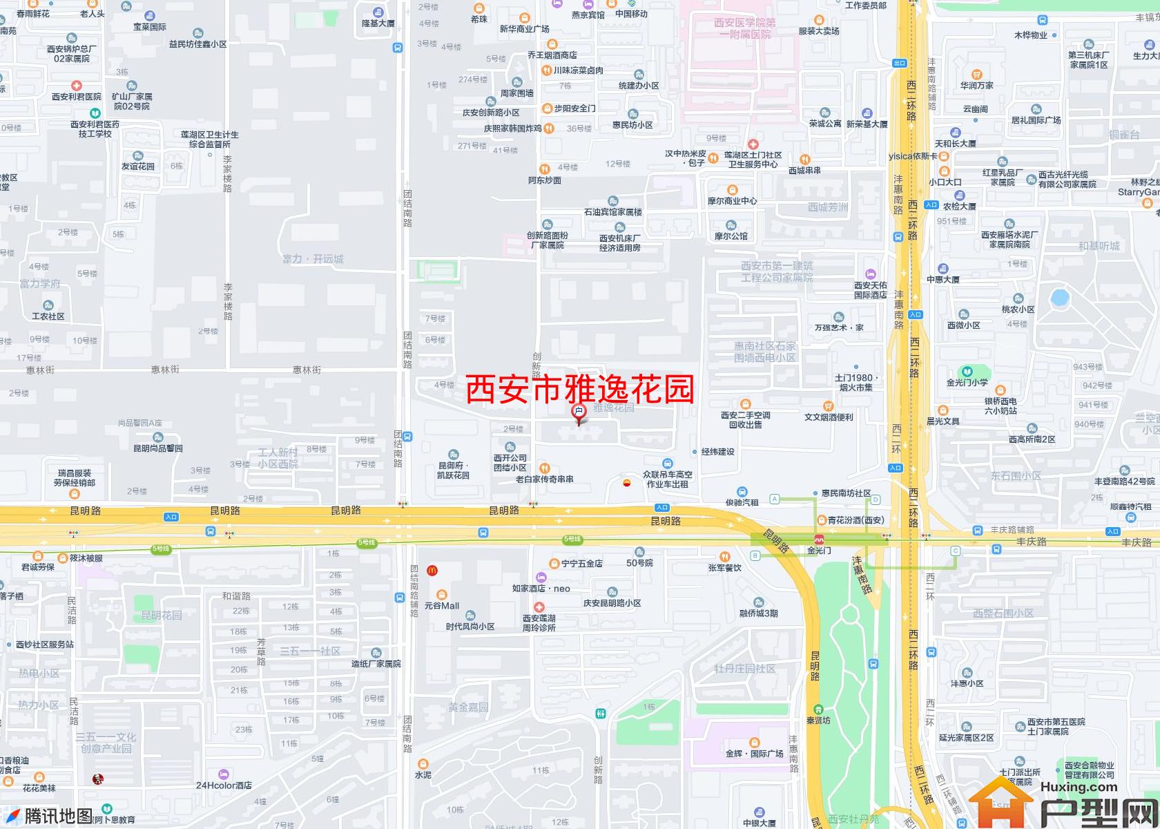 雅逸花园小区 - 户型网