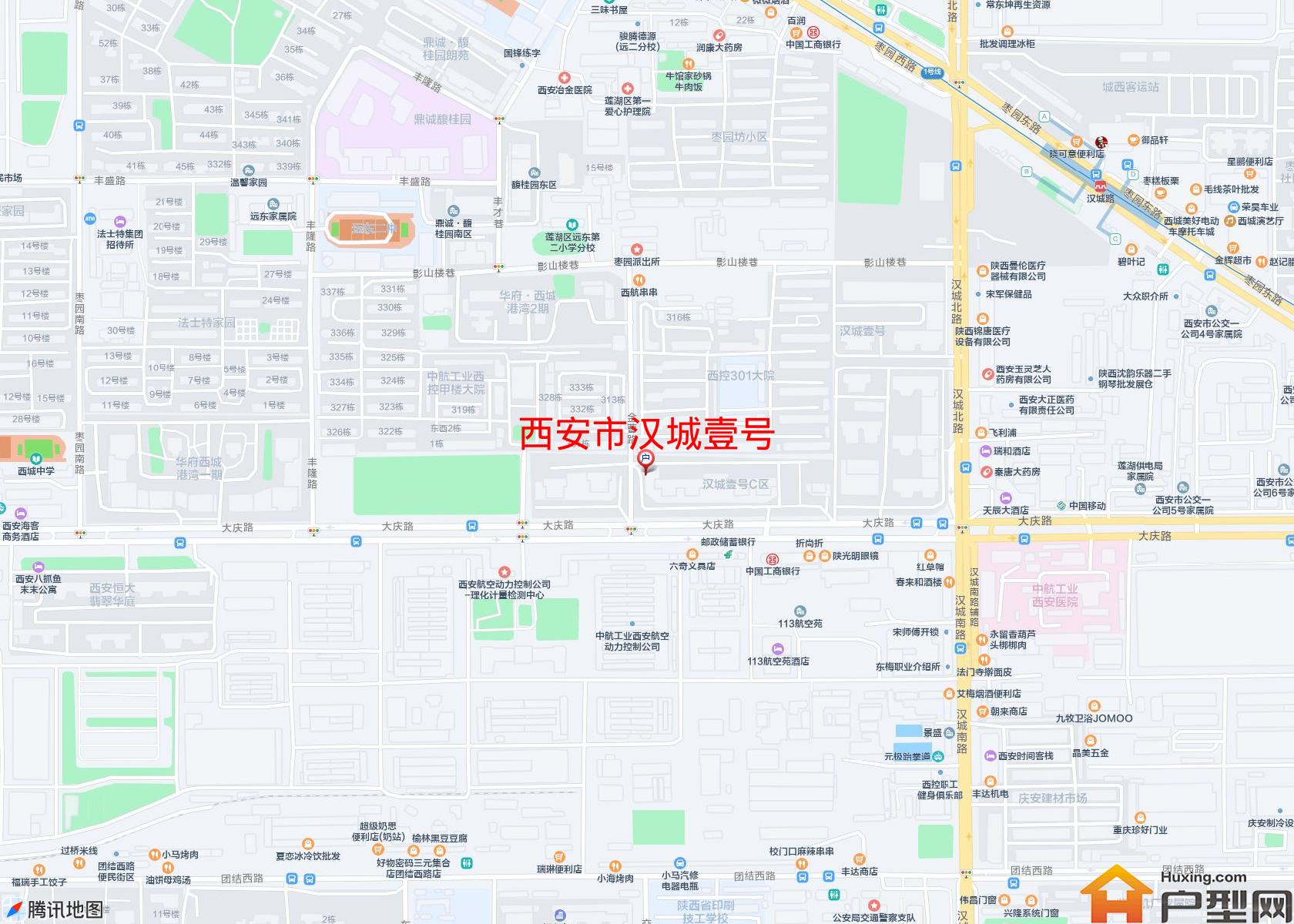 汉城壹号小区 - 户型网