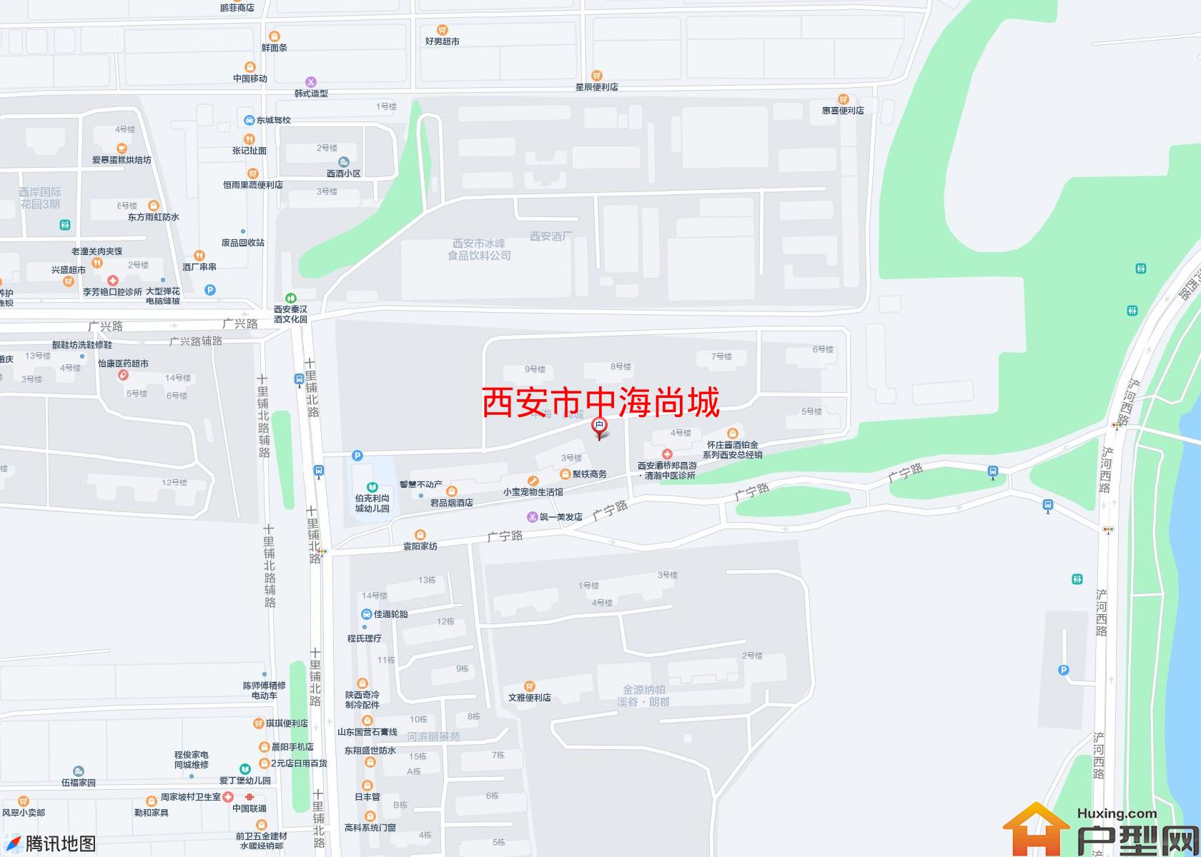 中海尚城小区 - 户型网