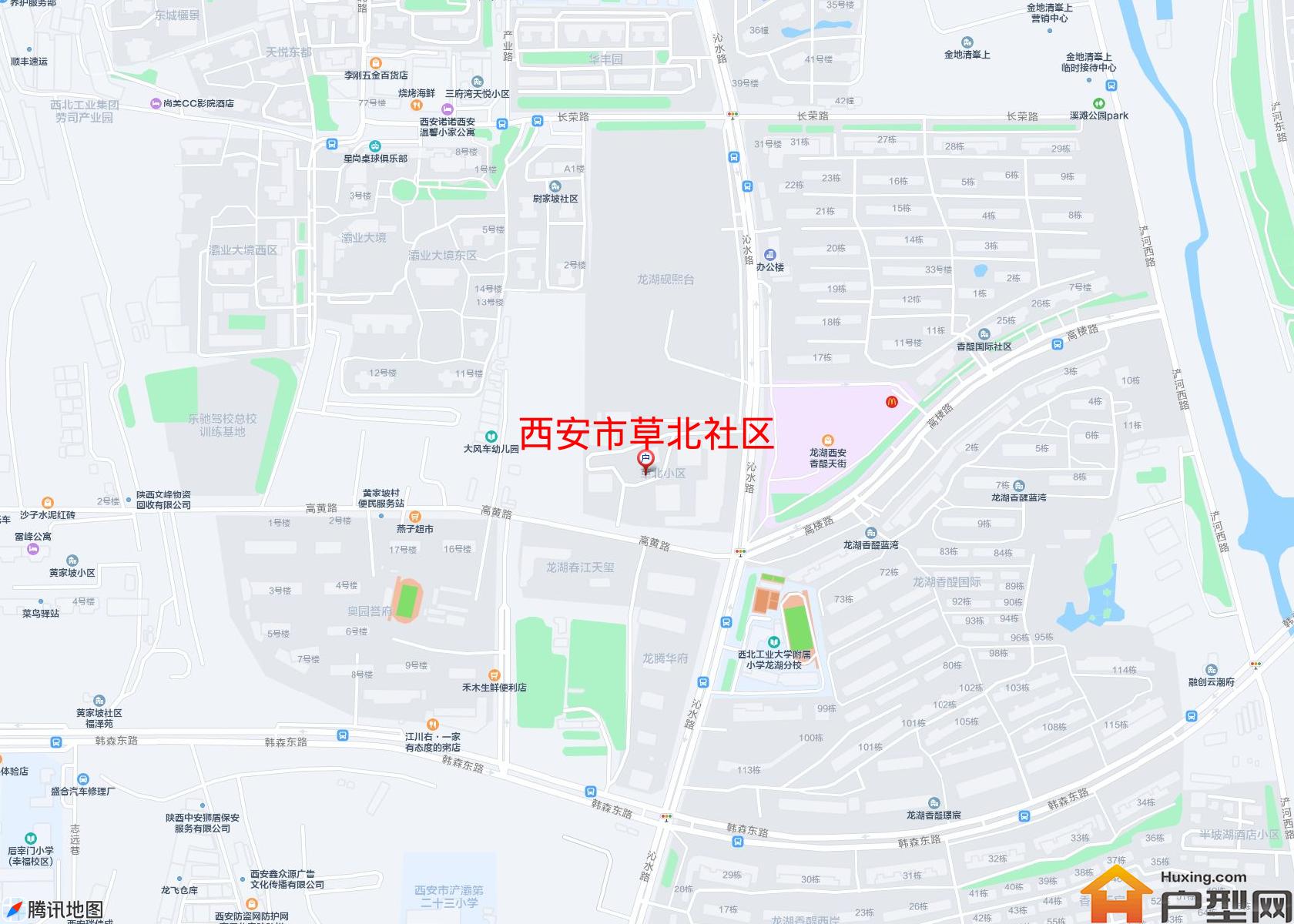 草北社区小区 - 户型网