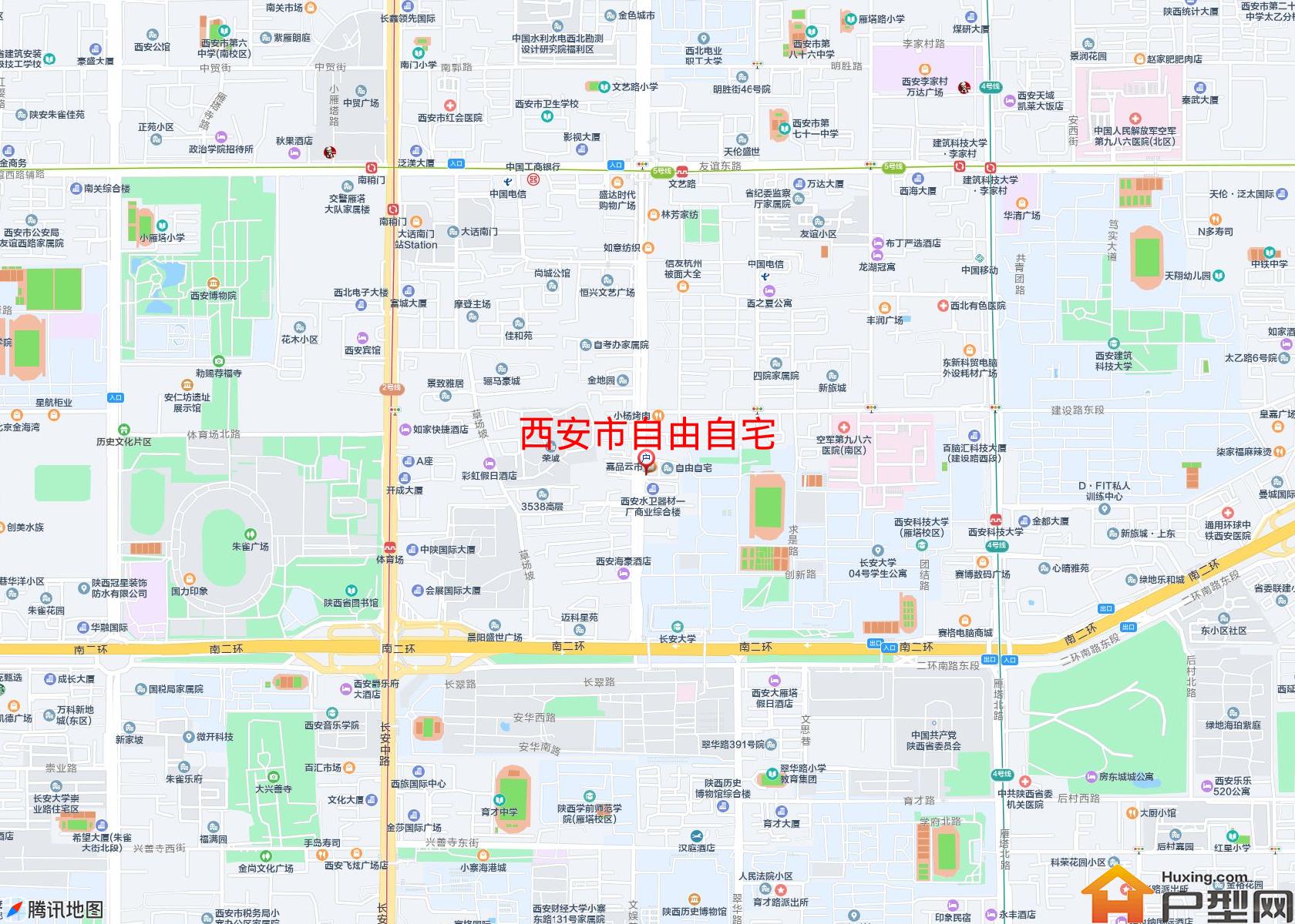 自由自宅小区 - 户型网