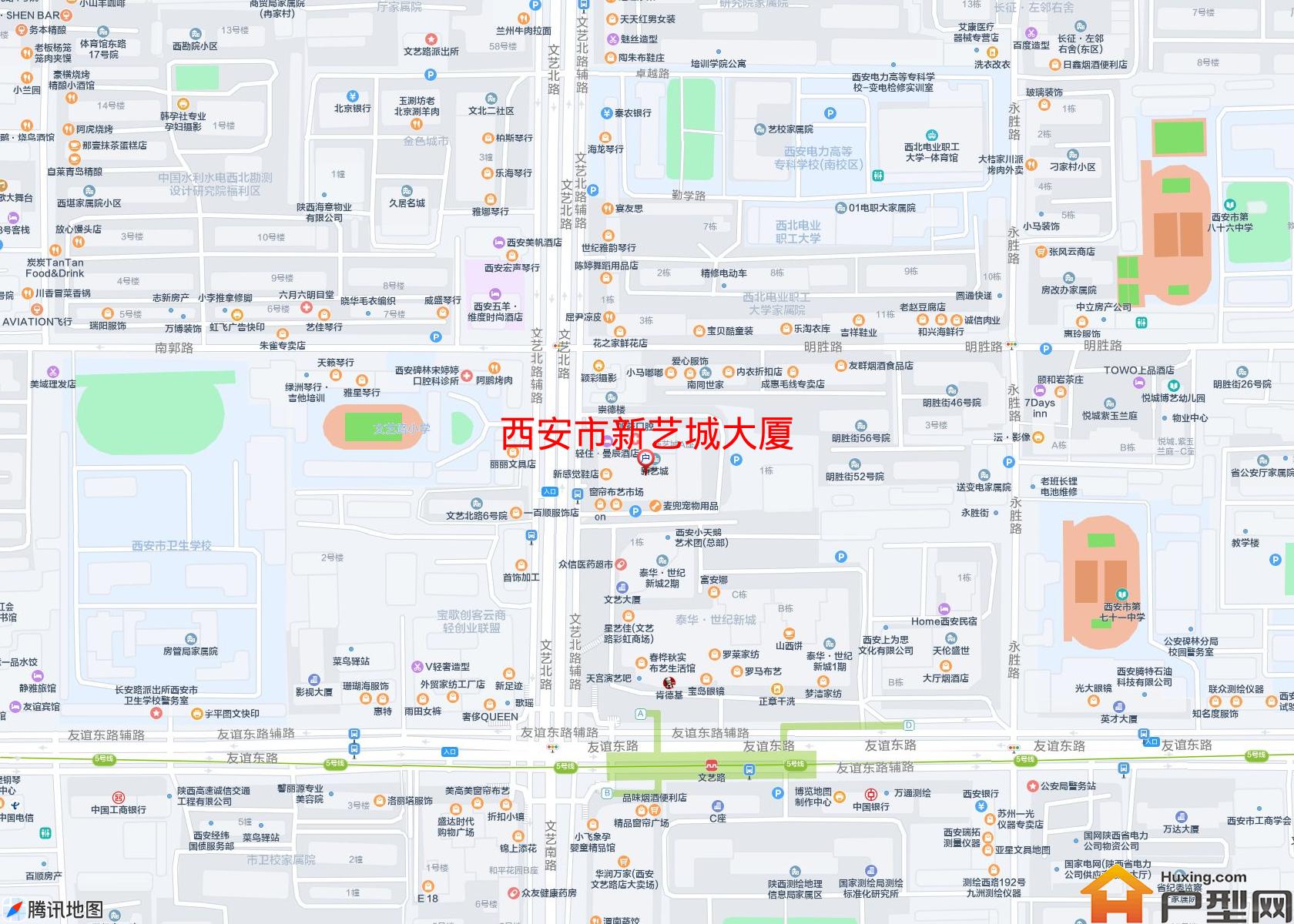 新艺城大厦小区 - 户型网