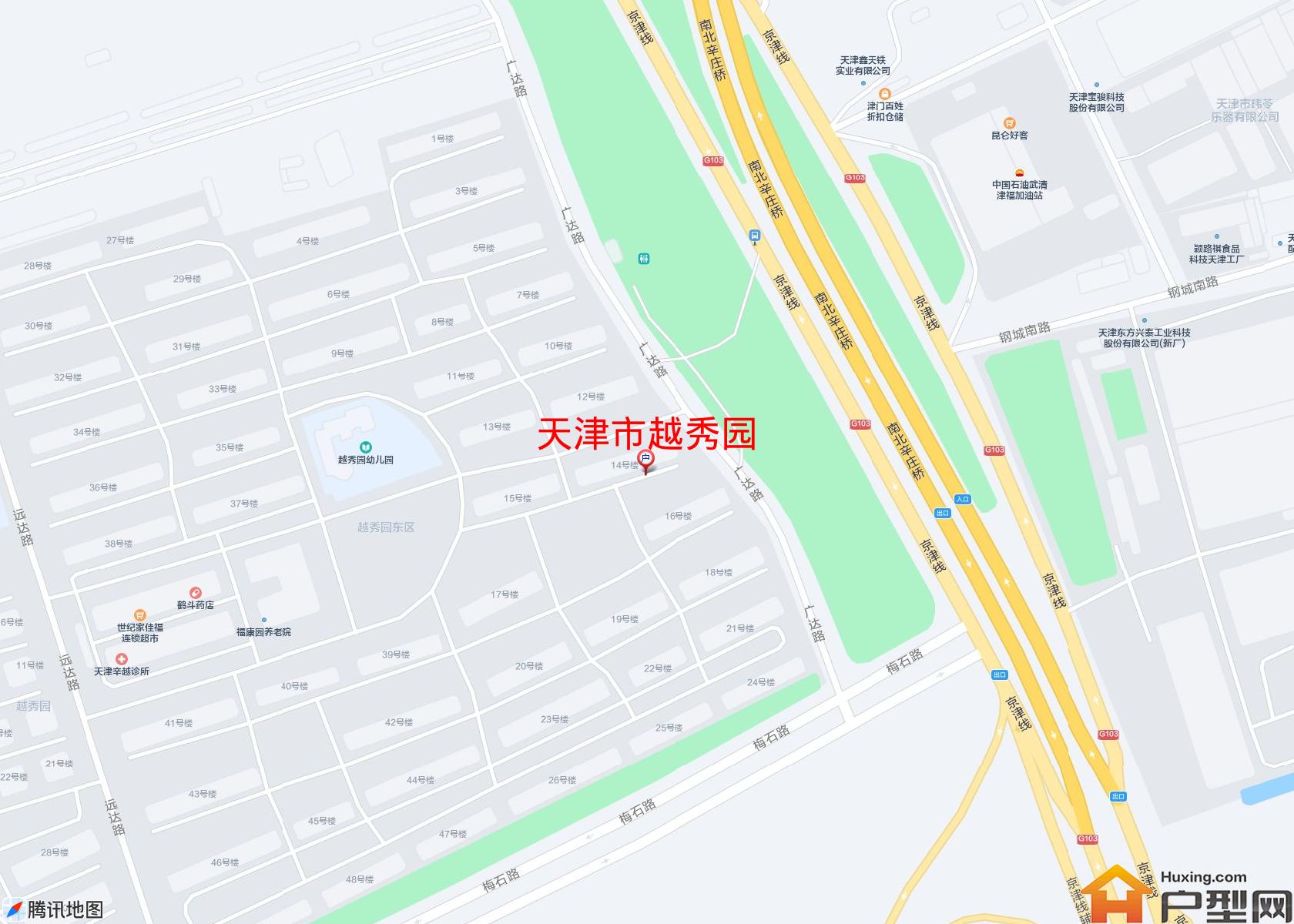 越秀园小区 - 户型网