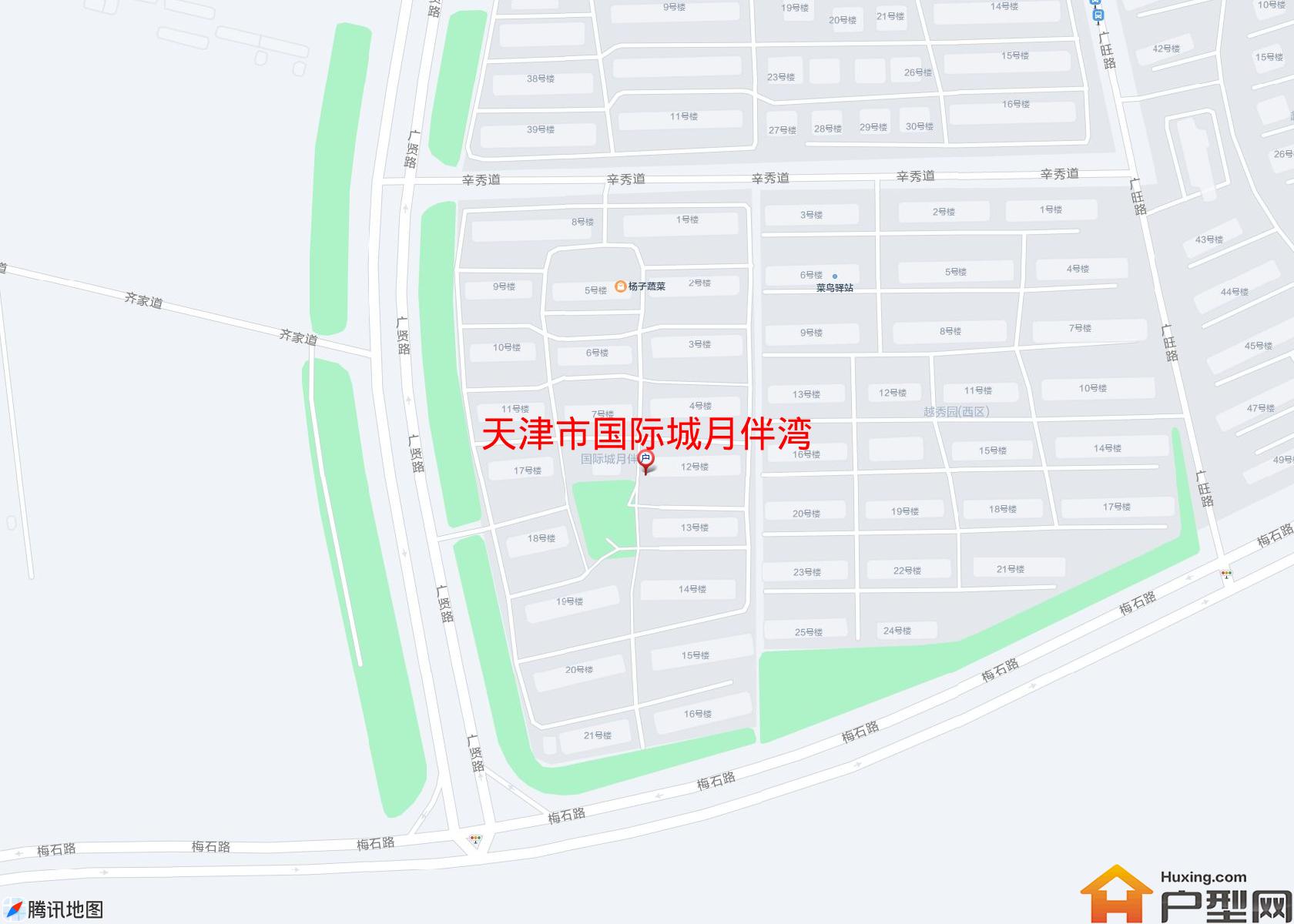 国际城月伴湾小区 - 户型网