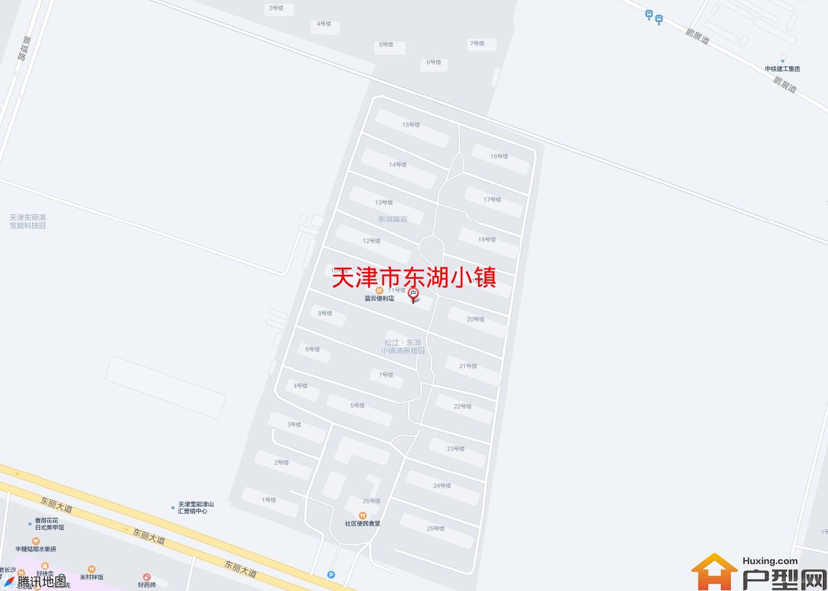 东湖小镇小区 - 户型网