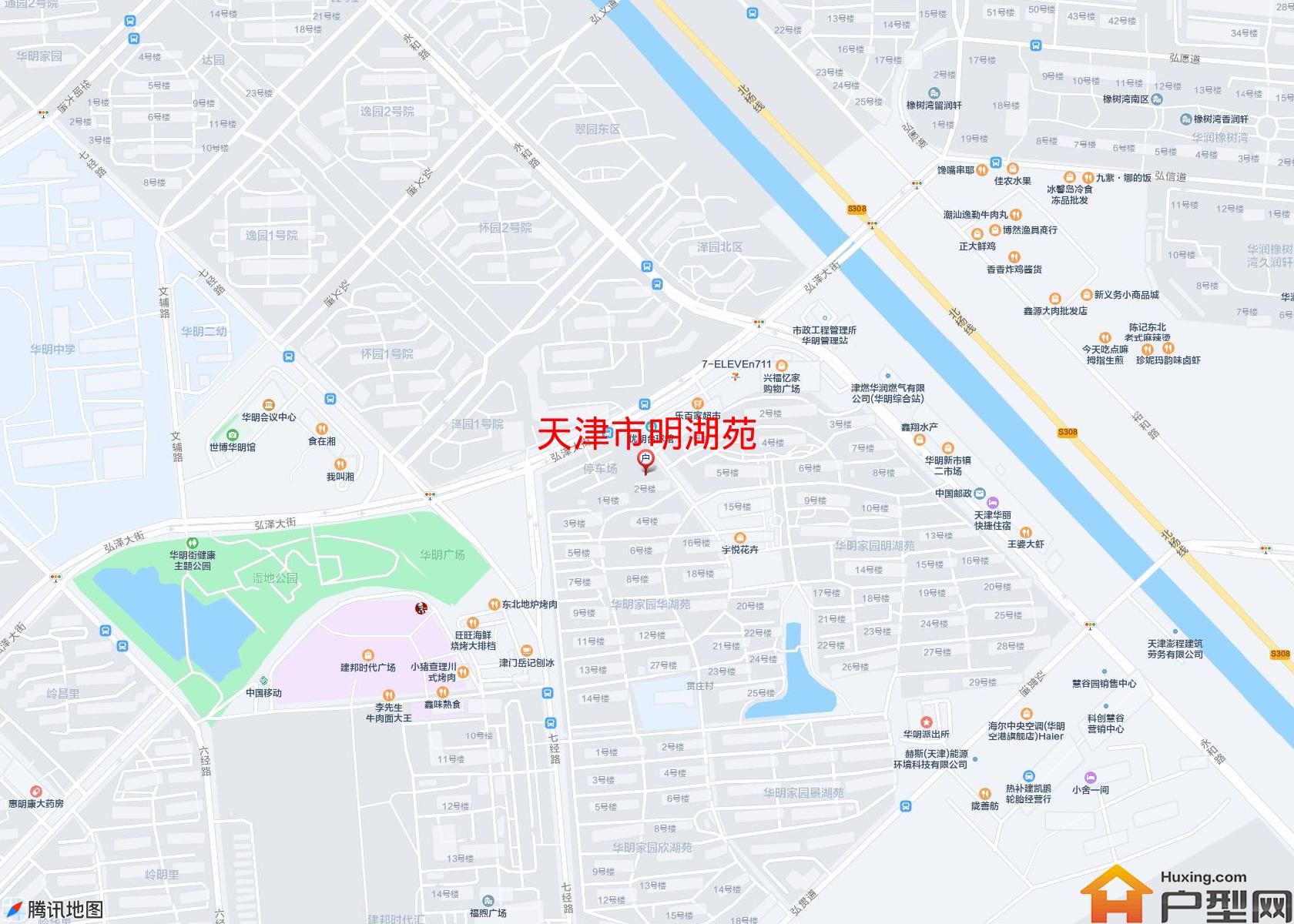 明湖苑小区 - 户型网