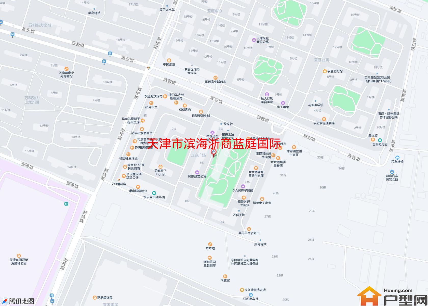 滨海浙商蓝庭国际小区 - 户型网