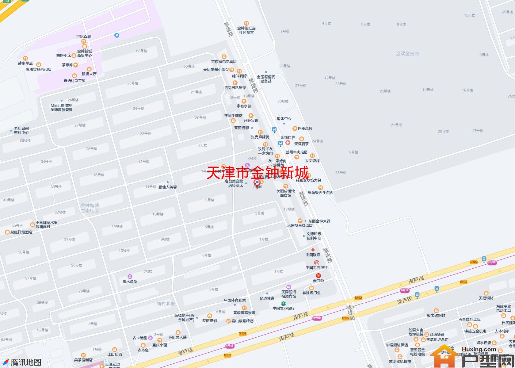金钟新城小区 - 户型网