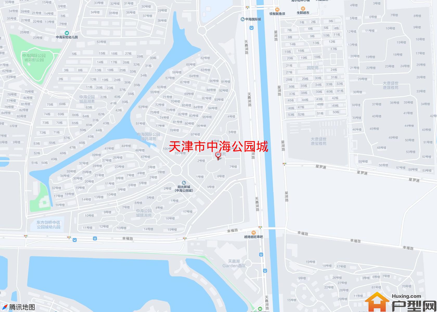 中海公园城小区 - 户型网