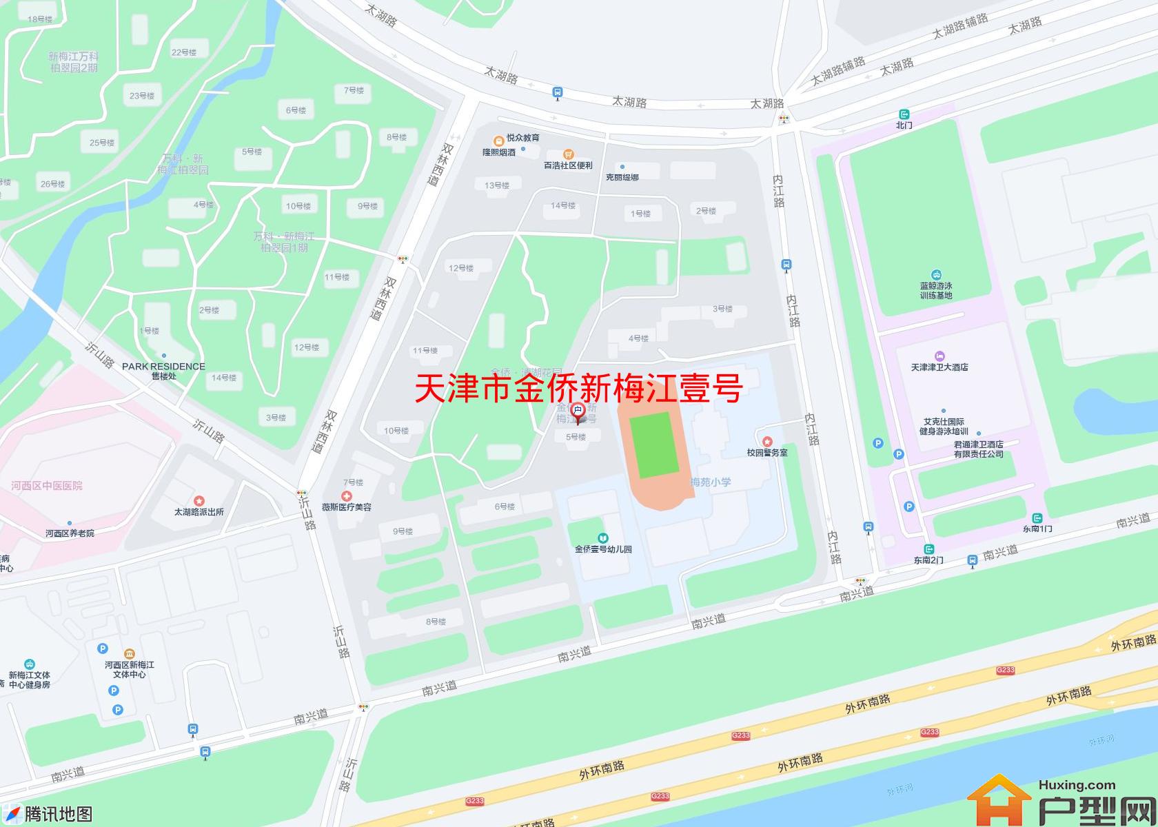 金侨新梅江壹号小区 - 户型网