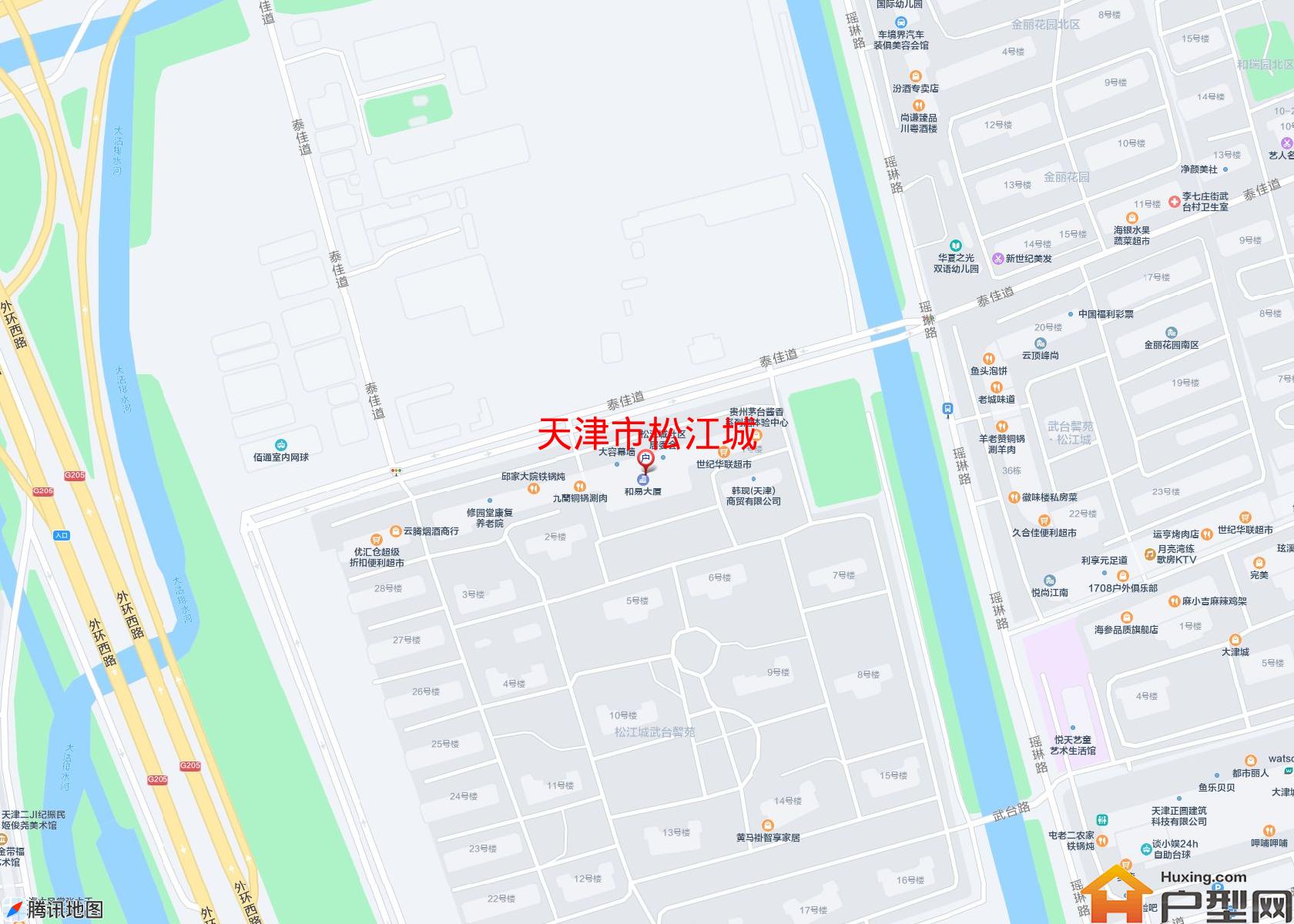 松江城小区 - 户型网 松江城小区 - 户型网