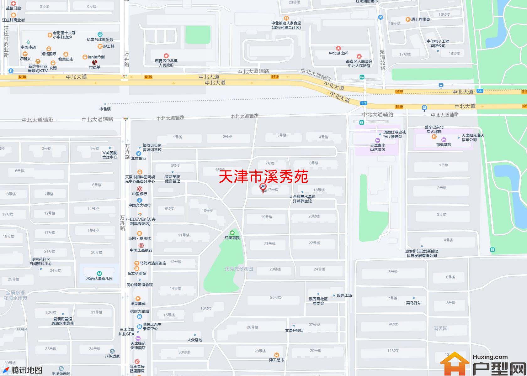 溪秀苑小区 - 户型网