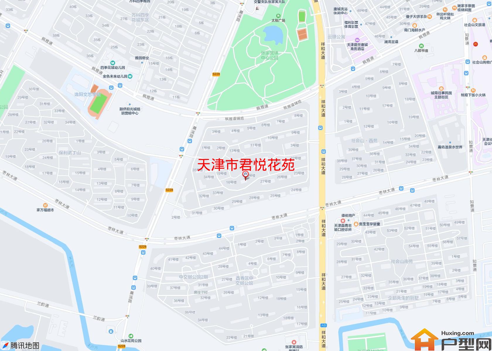 君悦花苑小区 - 户型网