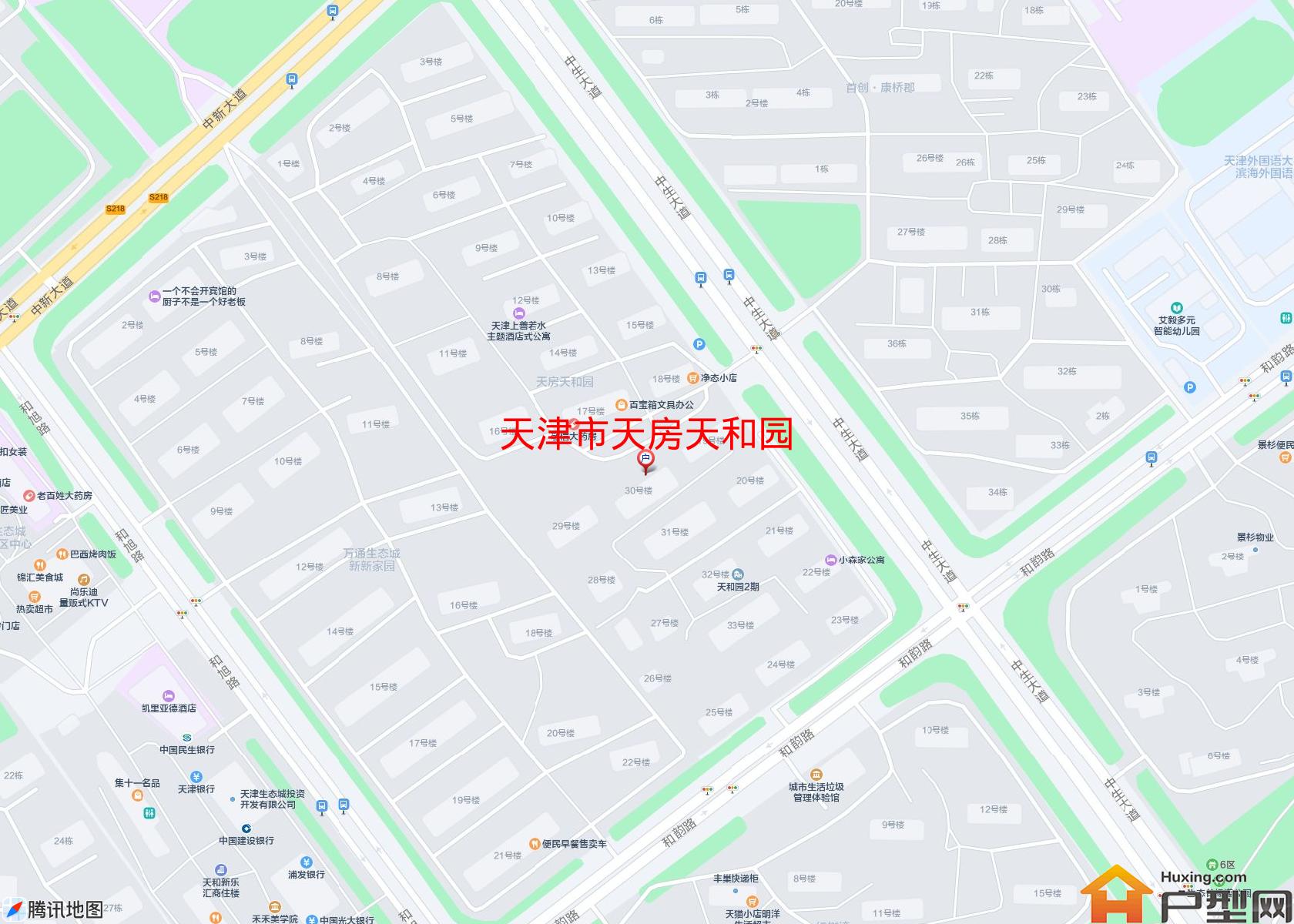 天房天和园小区 - 户型网 天房天和园小区 - 户型网