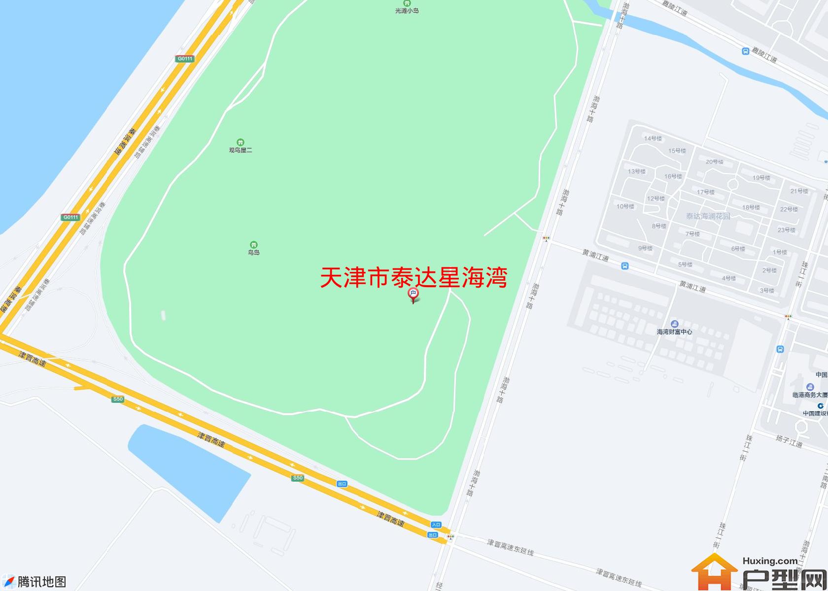 泰达星海湾小区 - 户型网