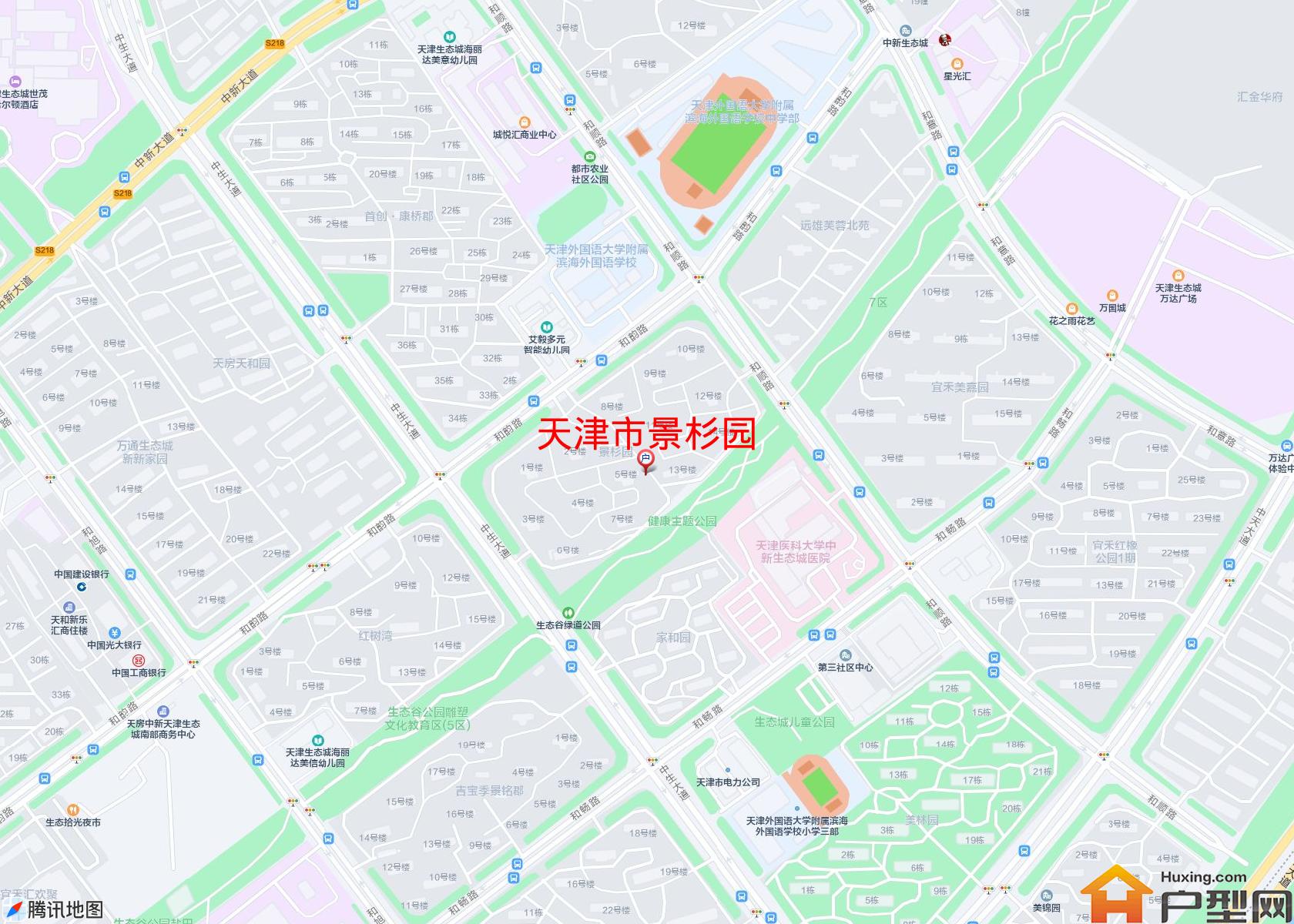 景杉园小区 - 户型网