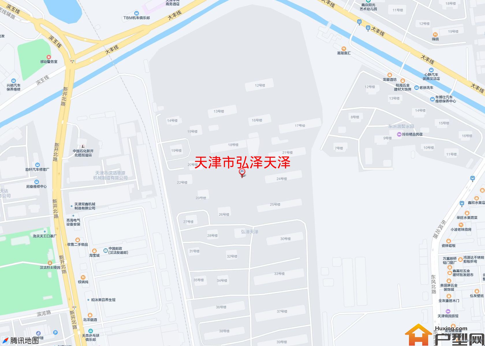 弘泽天泽小区 - 户型网