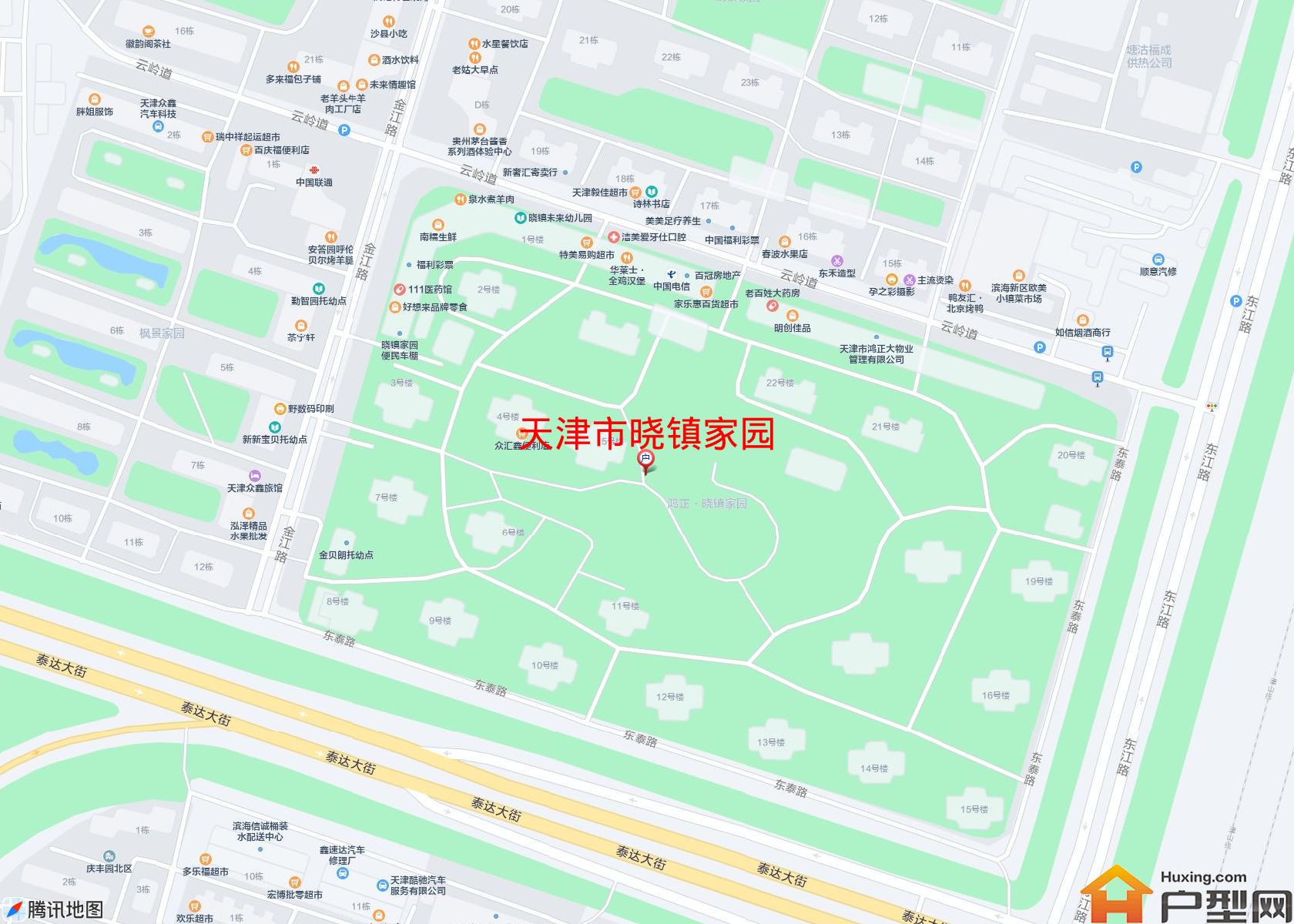 晓镇家园小区 - 户型网