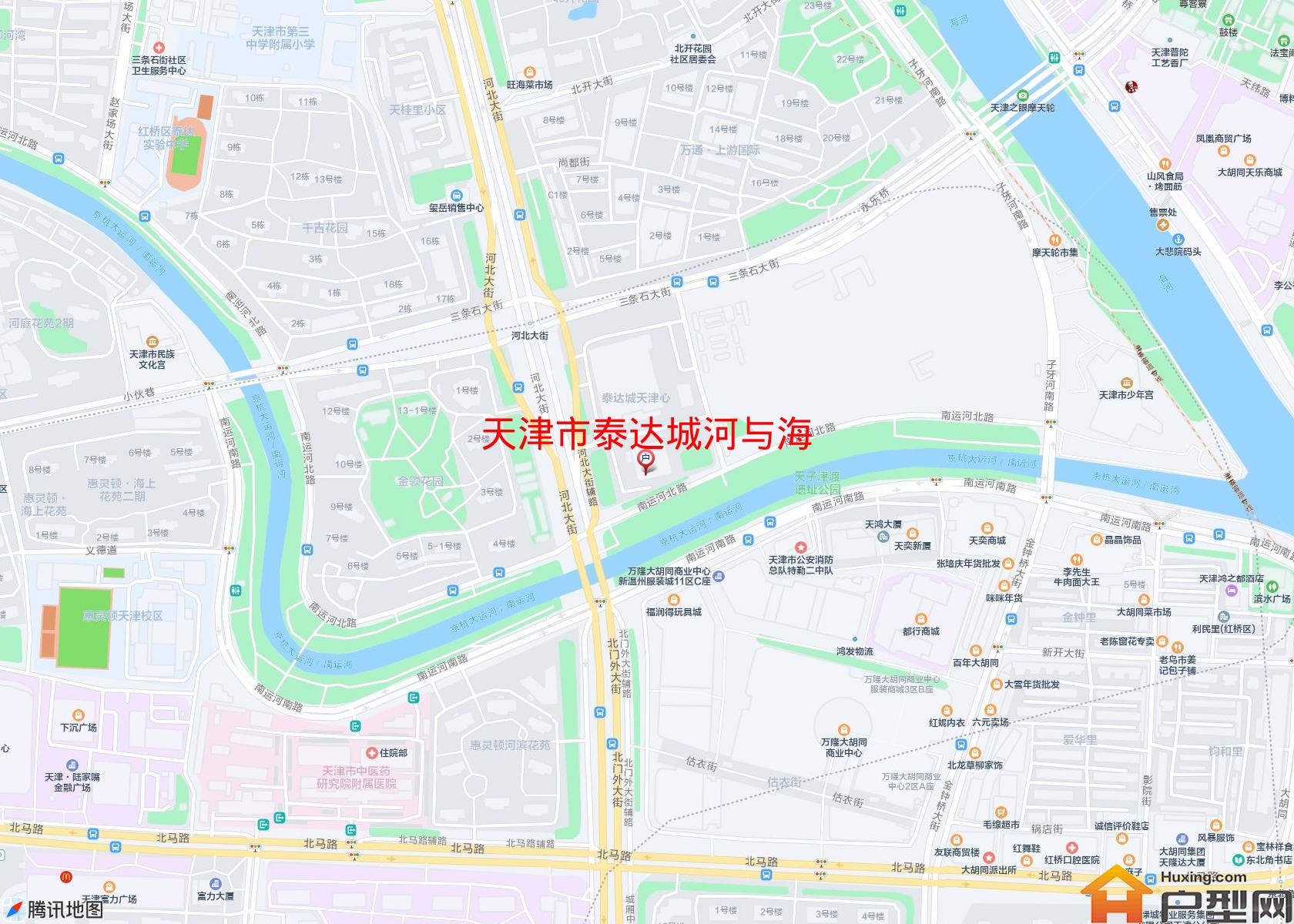 泰达城河与海小区 - 户型网