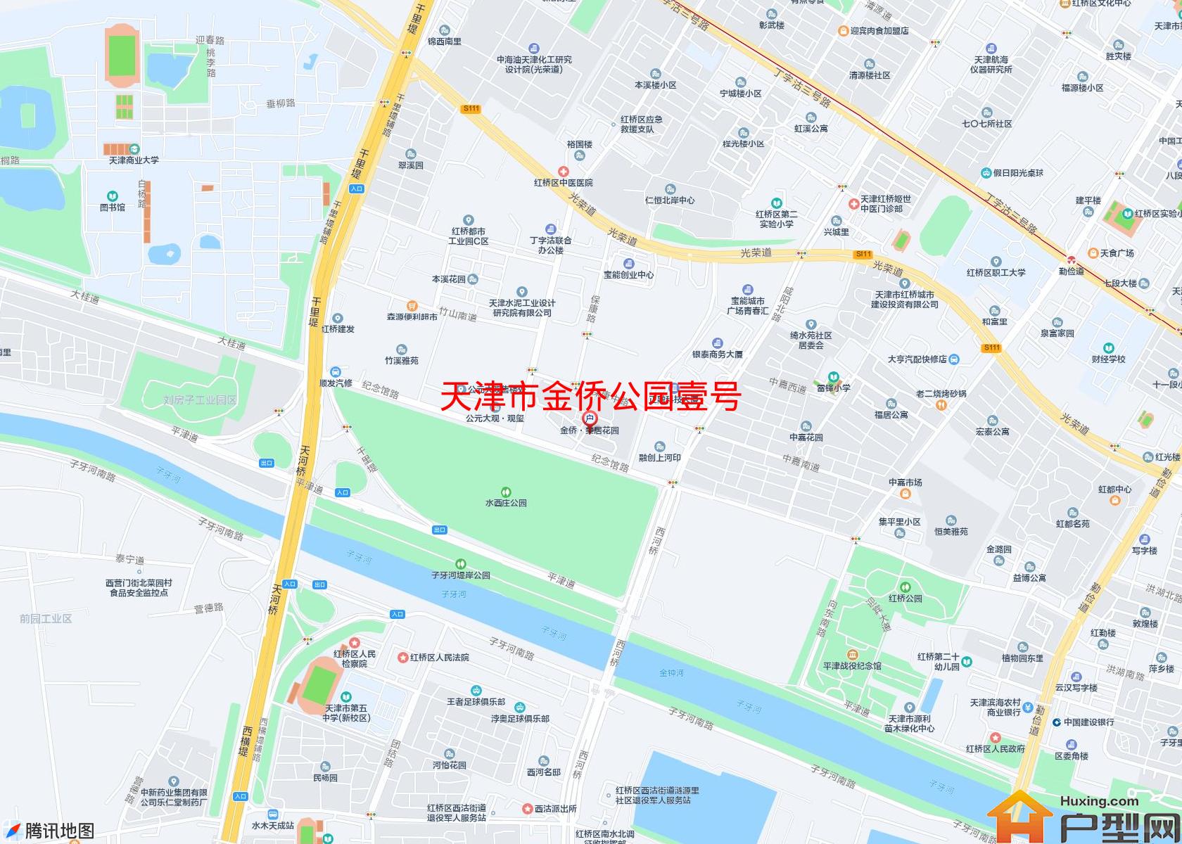 金侨公园壹号小区 - 户型网