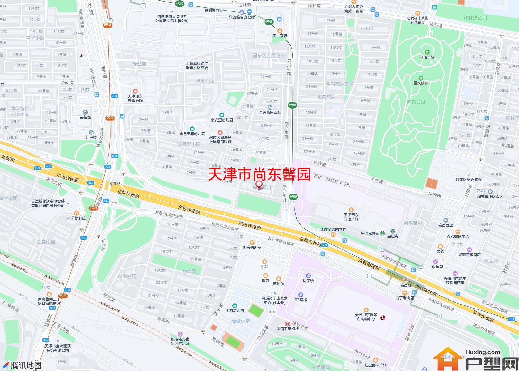 尚东馨园小区 - 户型网