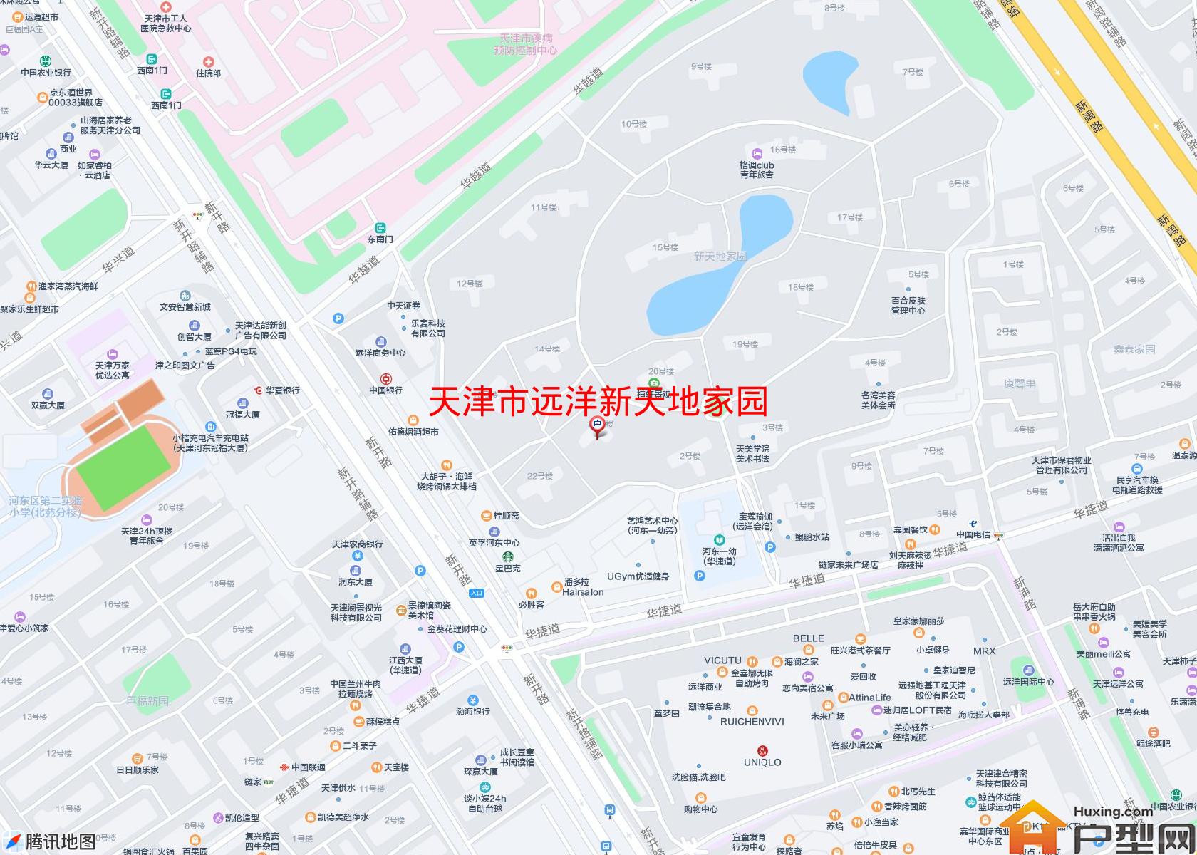 远洋新天地家园小区 - 户型网