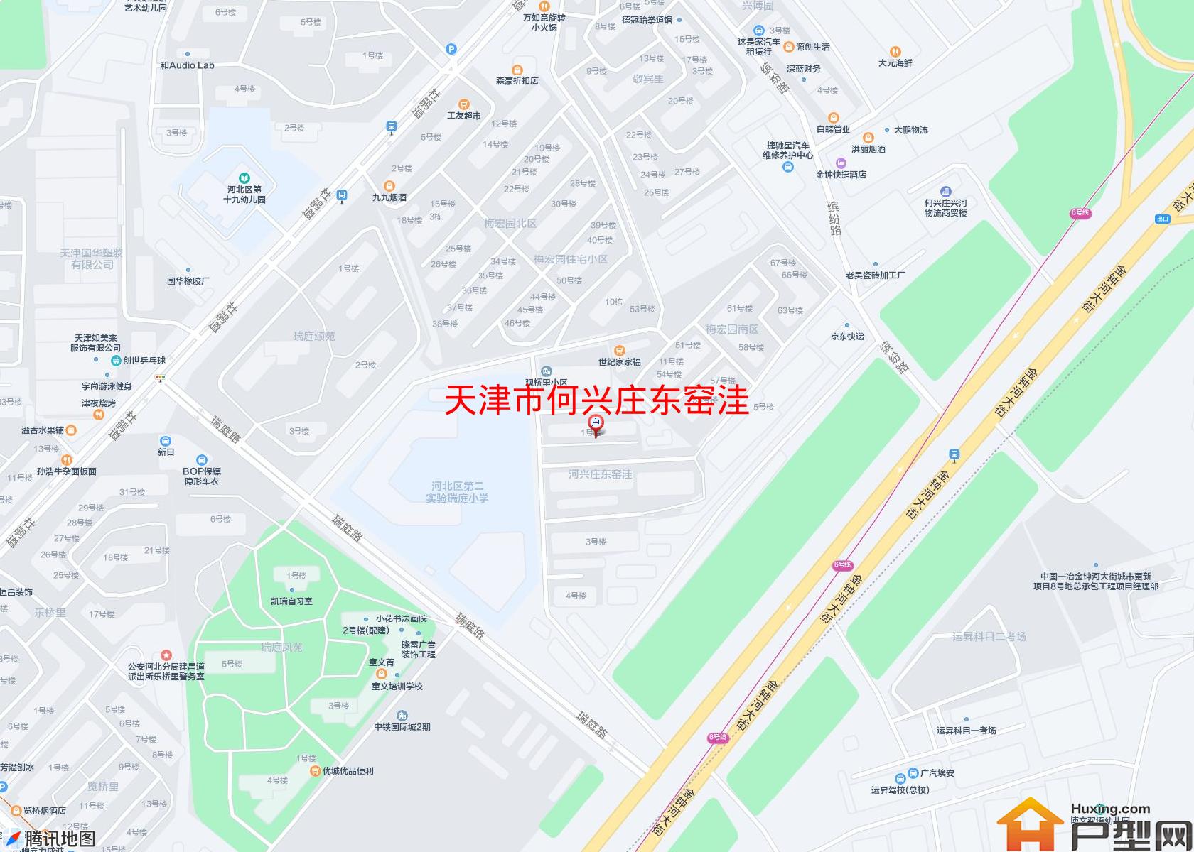 何兴庄东窑洼小区 - 户型网