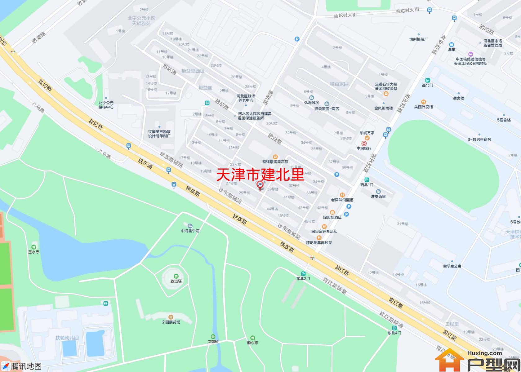 建北里小区 - 户型网