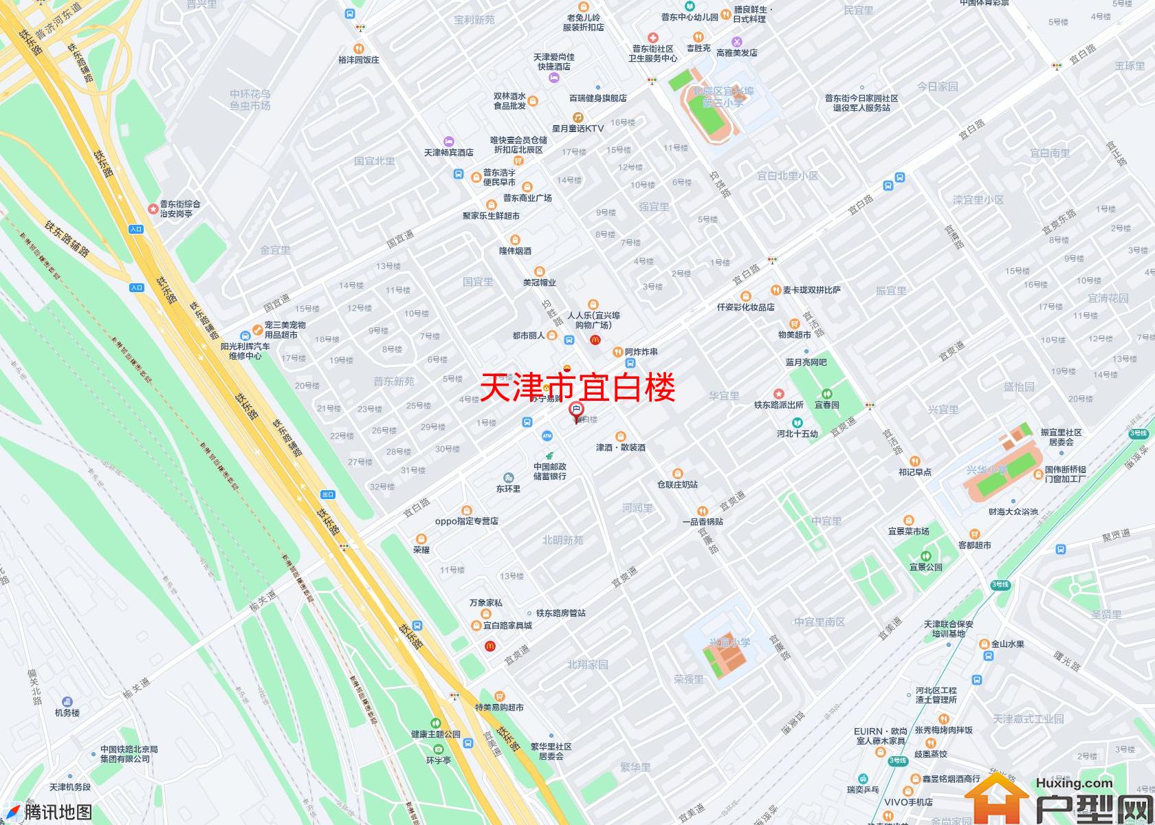 宜白楼小区 - 户型网