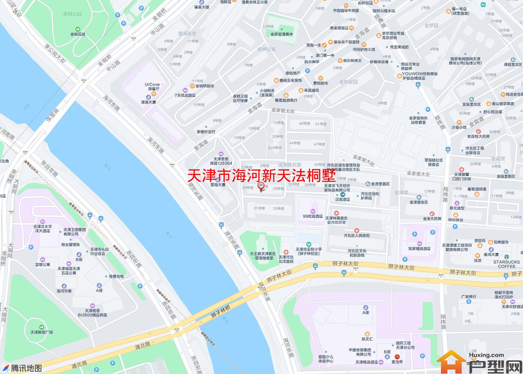 海河新天法桐墅小区 - 户型网 海河新天法桐墅小区 - 户型网