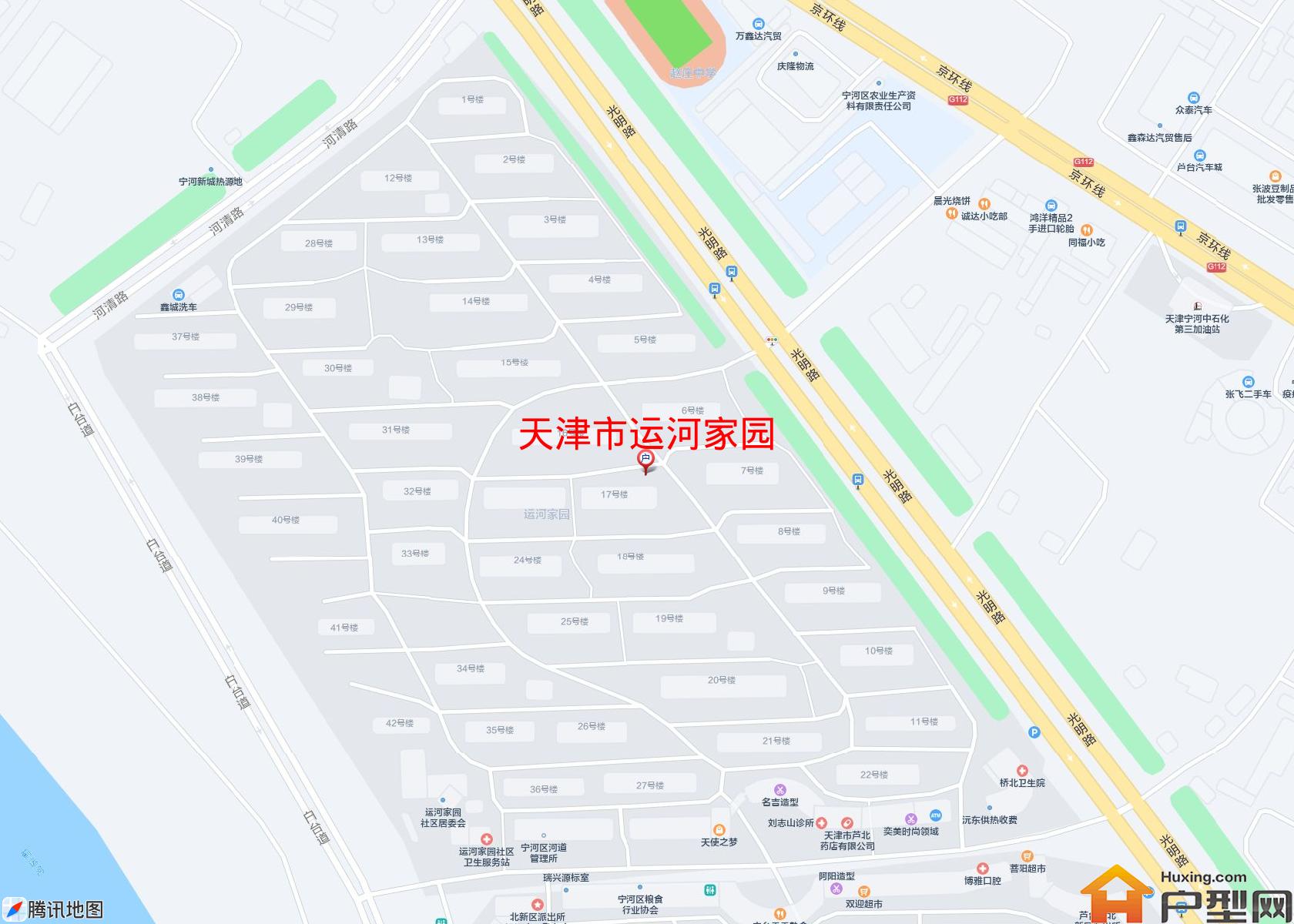 运河家园小区 - 户型网