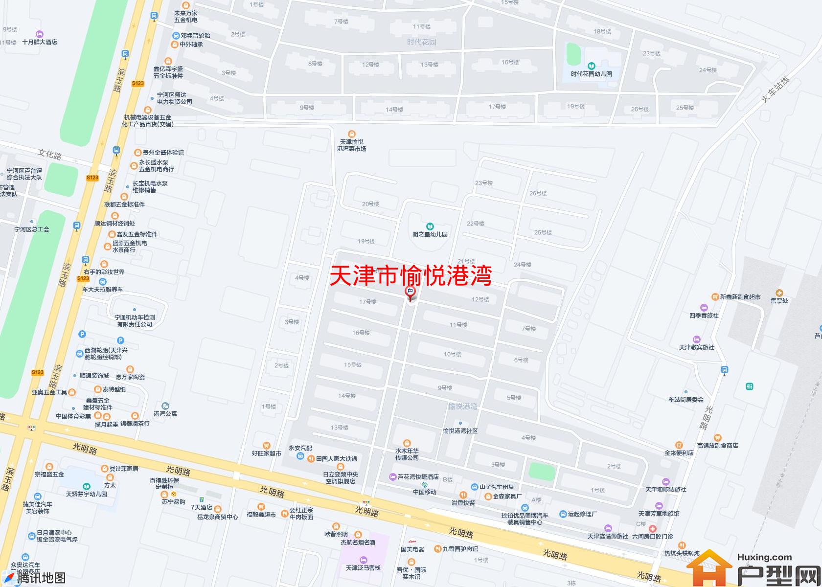 愉悦港湾小区 - 户型网