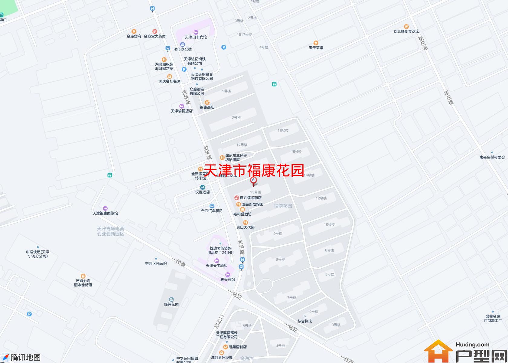 福康花园小区 - 户型网