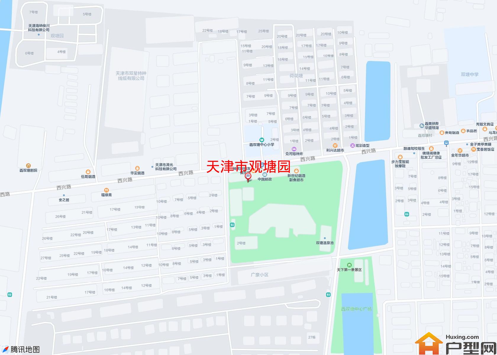 观塘园小区 - 户型网