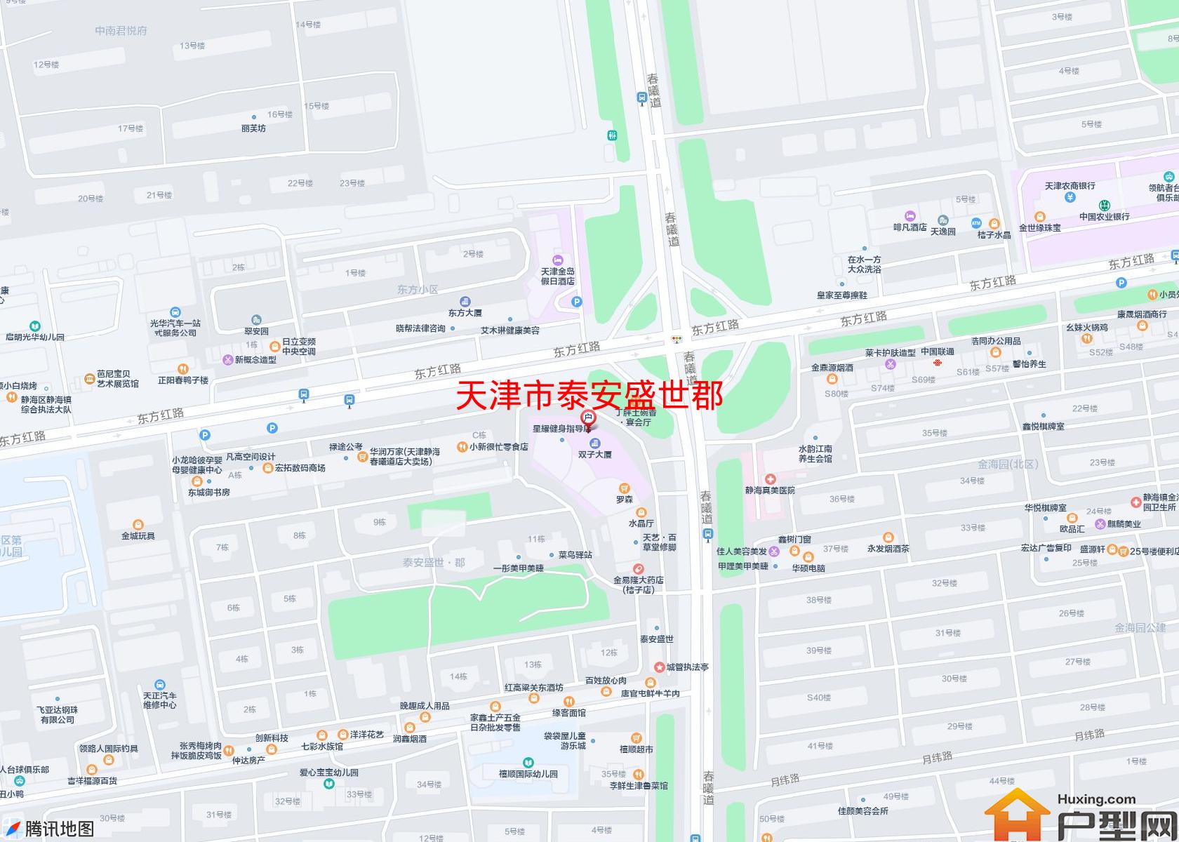 泰安盛世郡小区 - 户型网