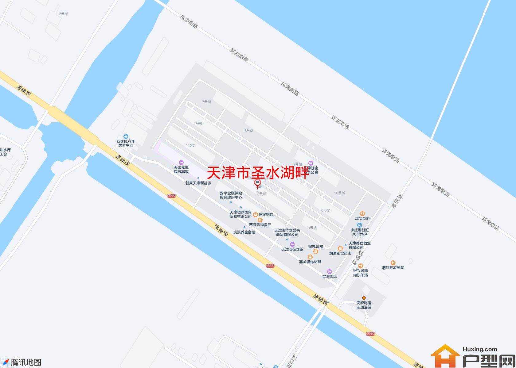 圣水湖畔小区 - 户型网