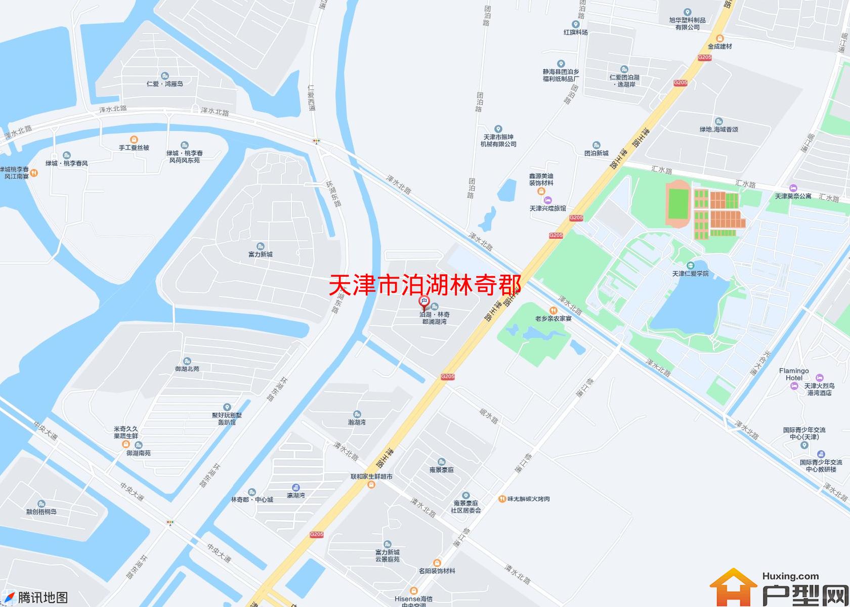 泊湖林奇郡小区 - 户型网