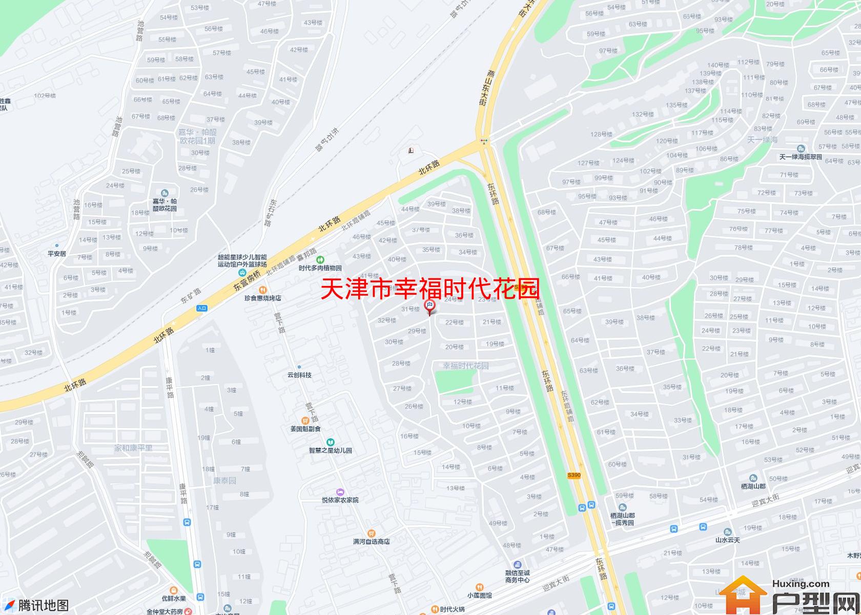 幸福时代花园小区 - 户型网