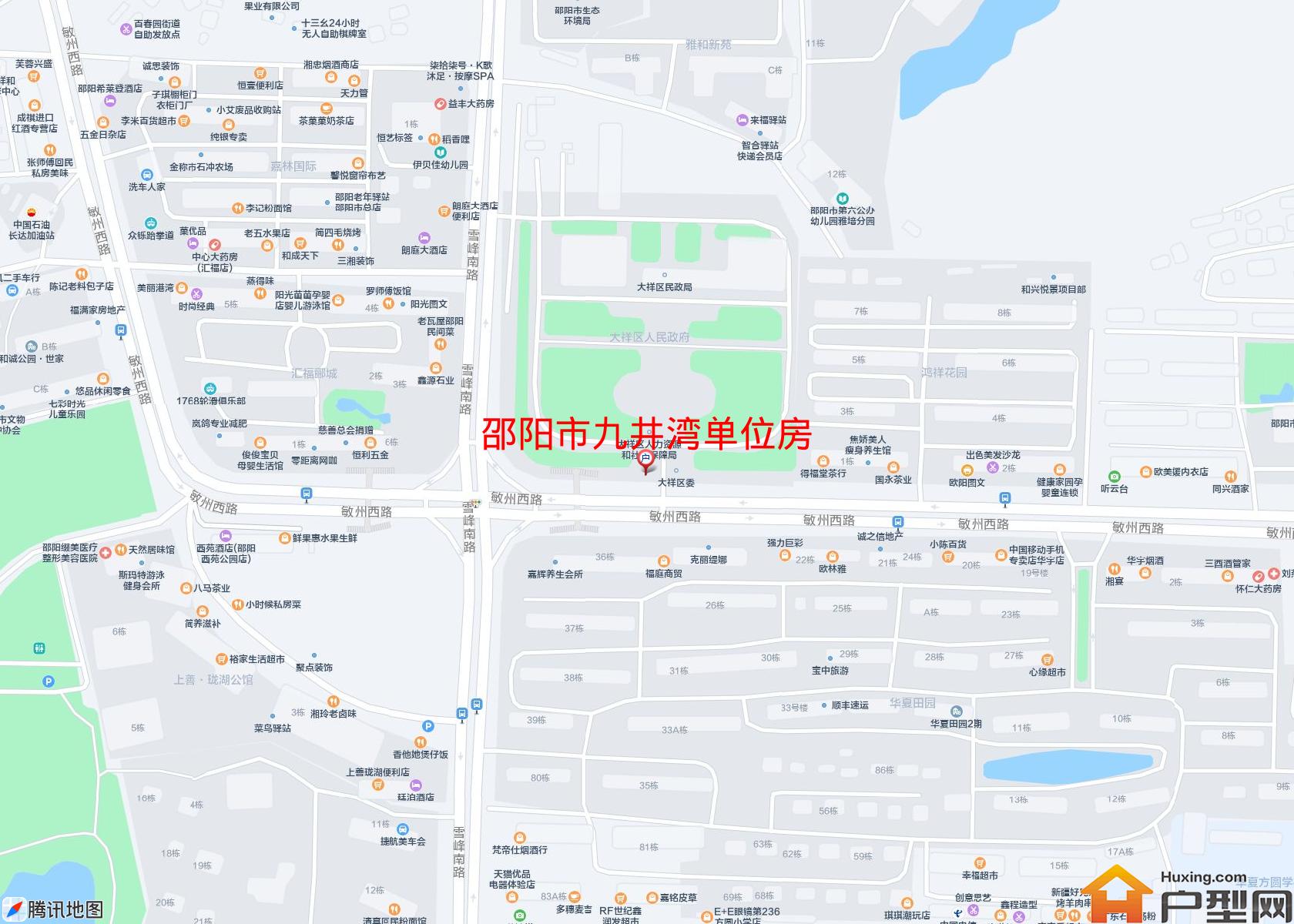 九井湾单位房小区 - 户型网
