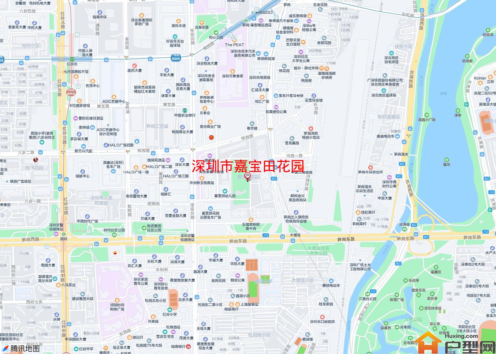 嘉宝田花园小区 - 户型网 嘉宝田花园小区 - 户型网