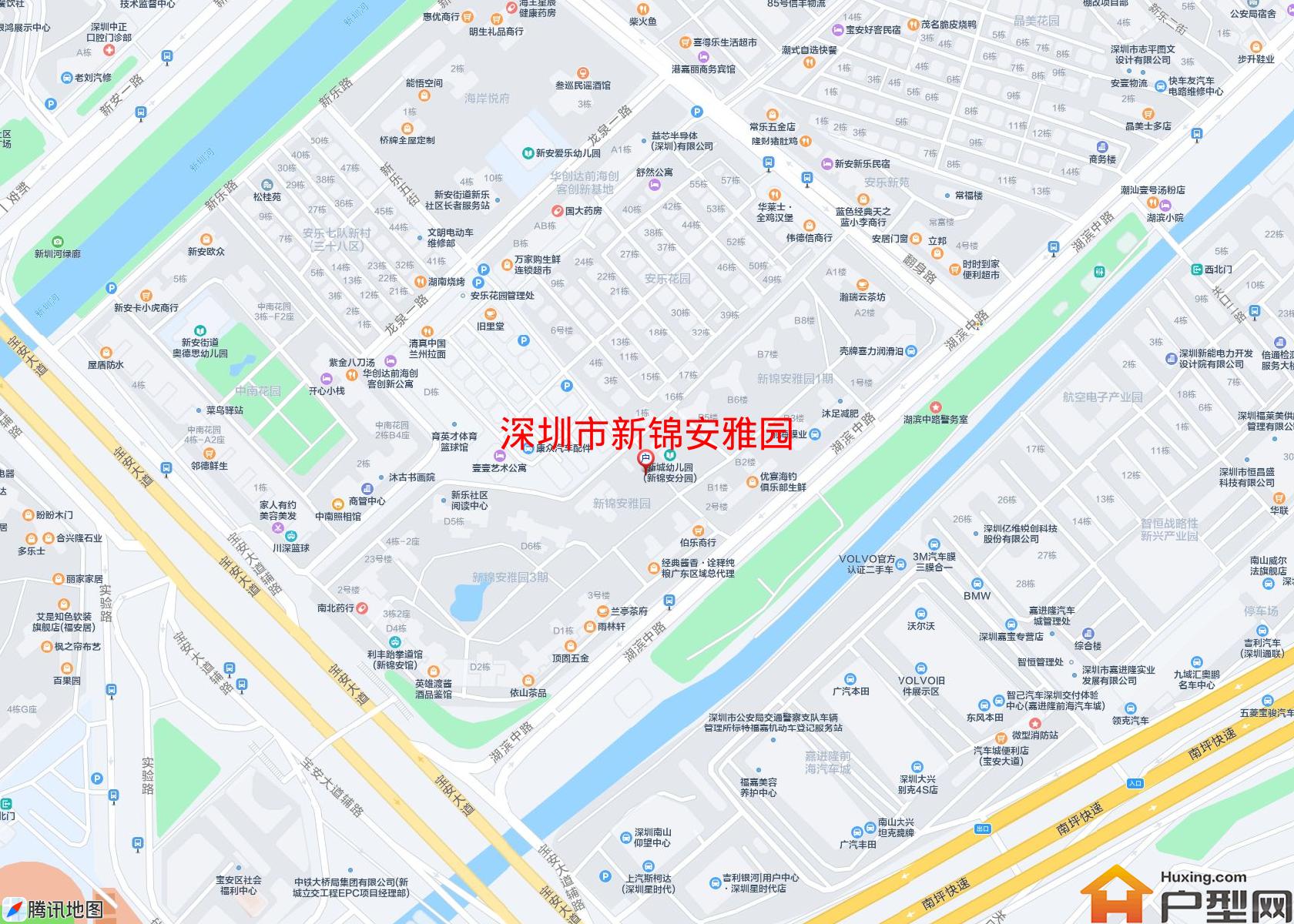 新锦安雅园小区 - 户型网