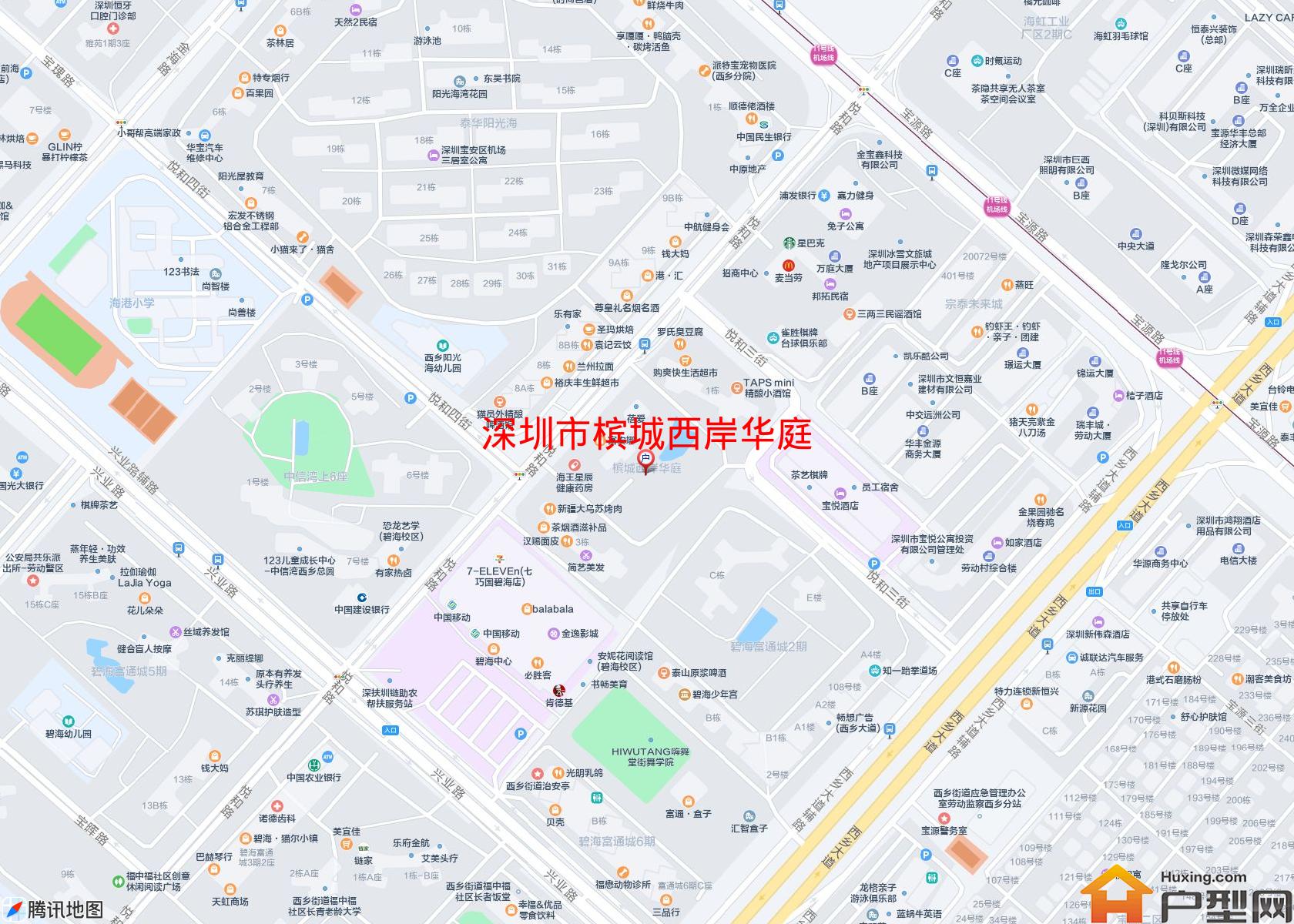 槟城西岸华庭小区 - 户型网