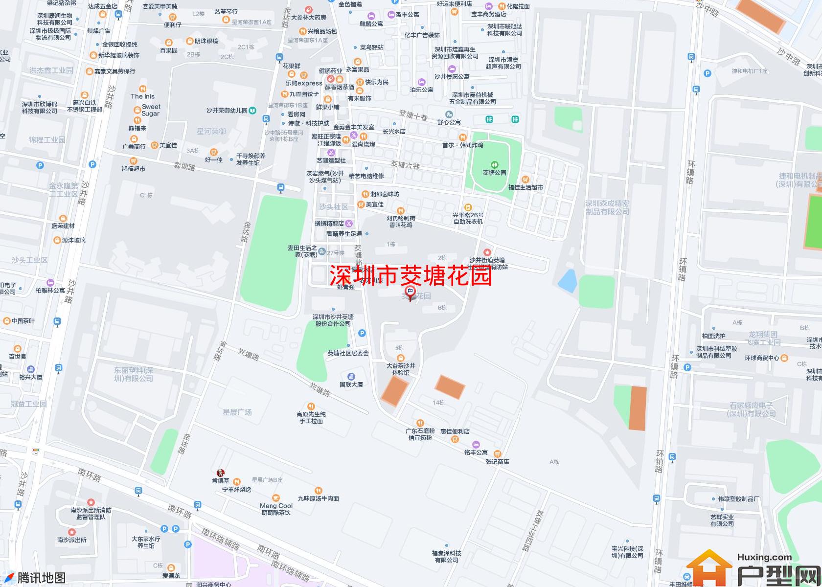 茭塘花园小区 - 户型网