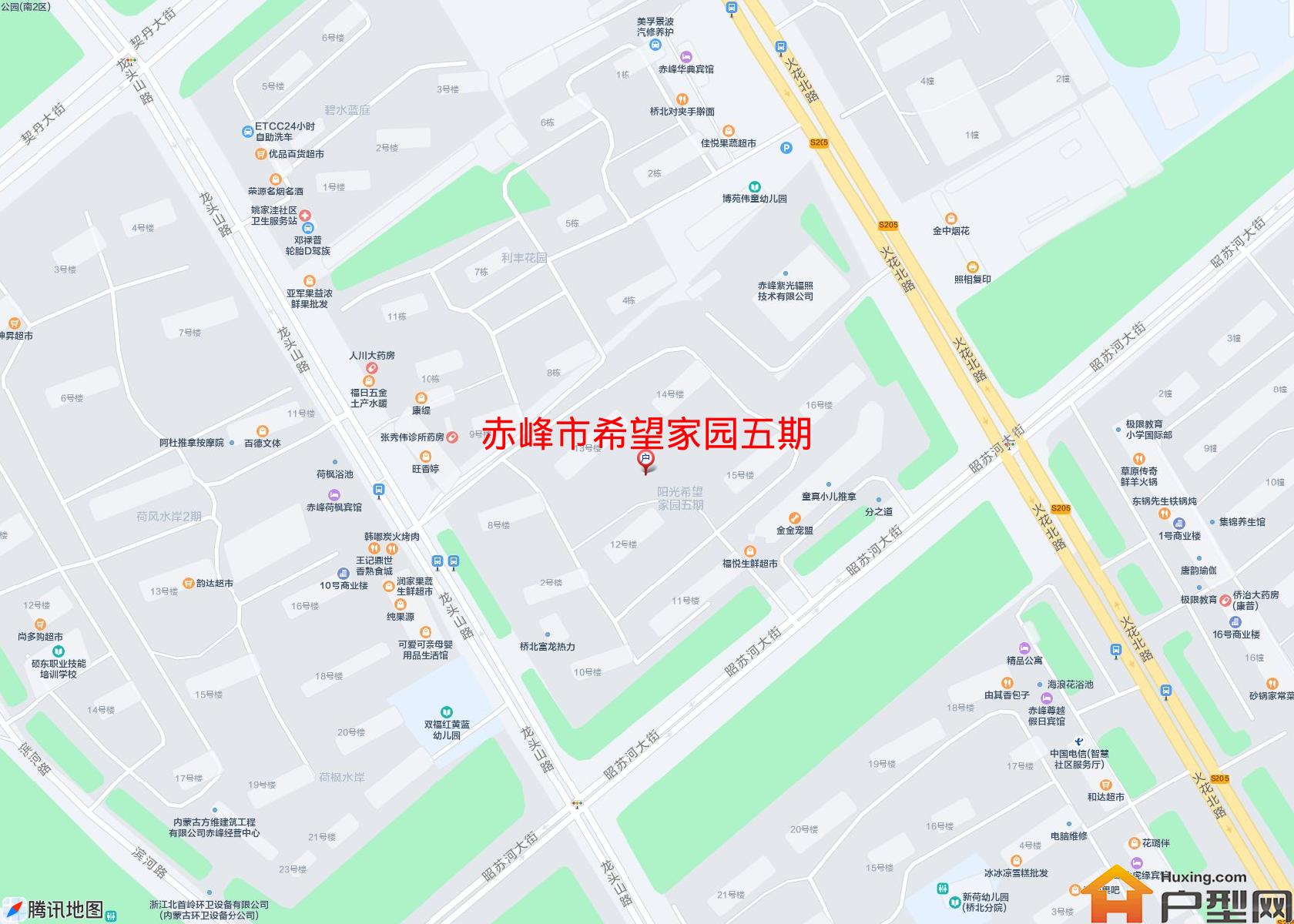 希望家园五期小区 - 户型网